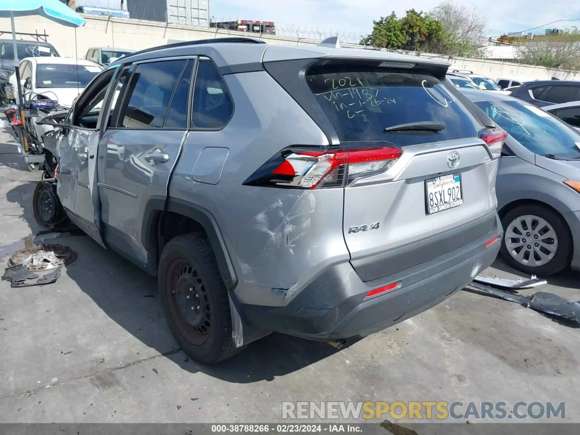 3 Photograph of a damaged car JTMK1RFV9MD061987 TOYOTA RAV4 2021