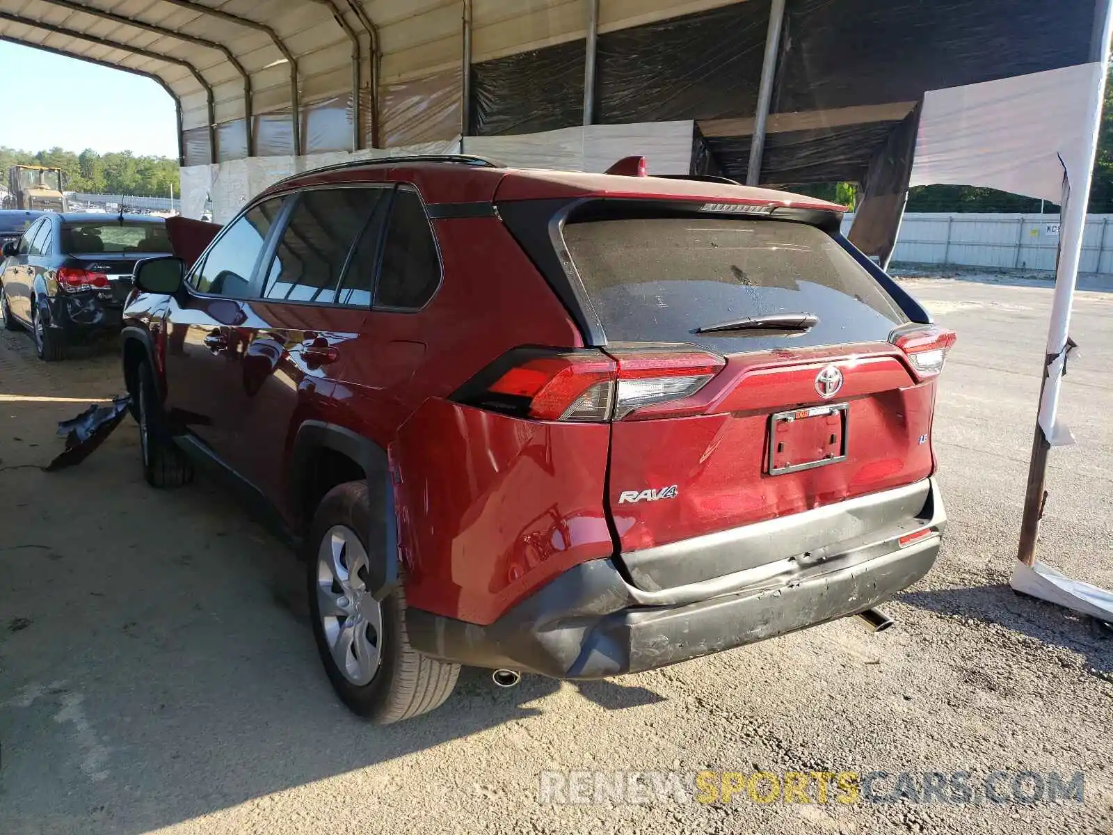 3 Photograph of a damaged car JTMK1RFV9MD071144 TOYOTA RAV4 2021