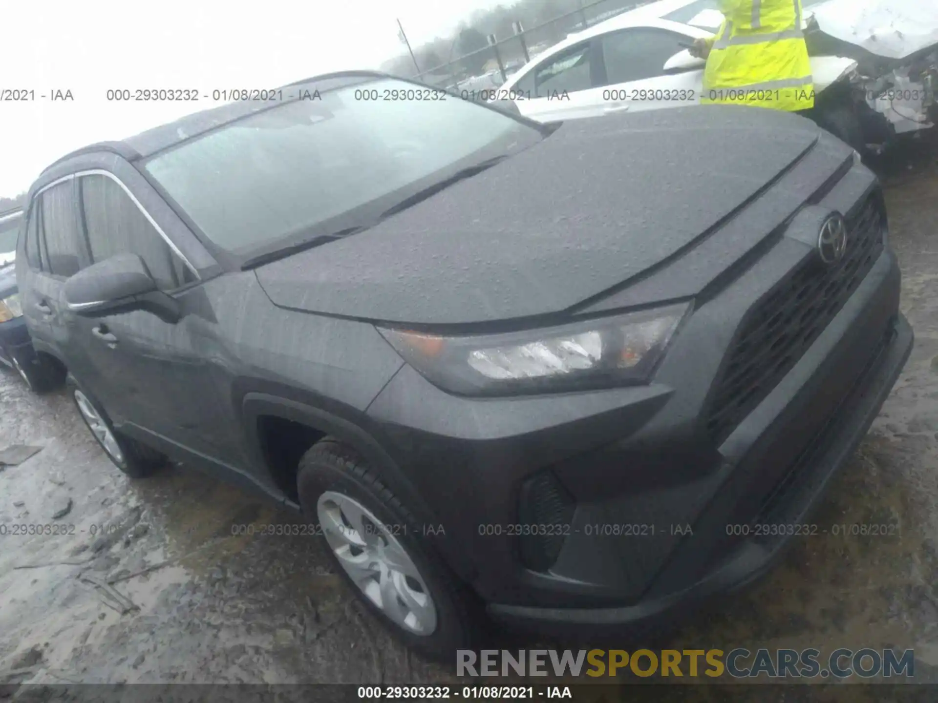 1 Photograph of a damaged car JTMK1RFVXMD066163 TOYOTA RAV4 2021