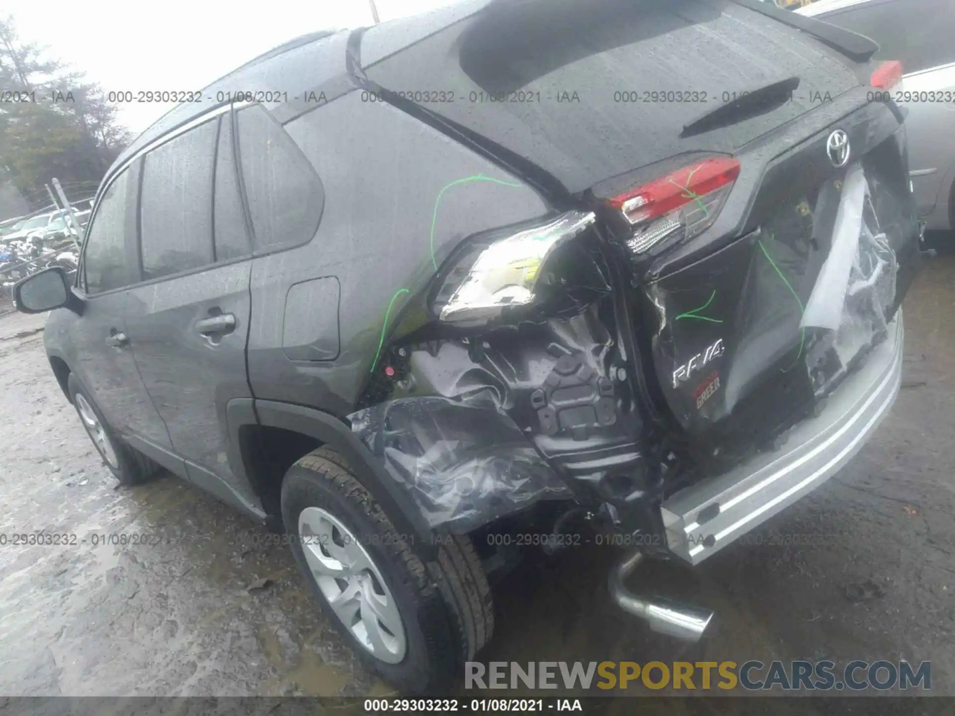 3 Photograph of a damaged car JTMK1RFVXMD066163 TOYOTA RAV4 2021