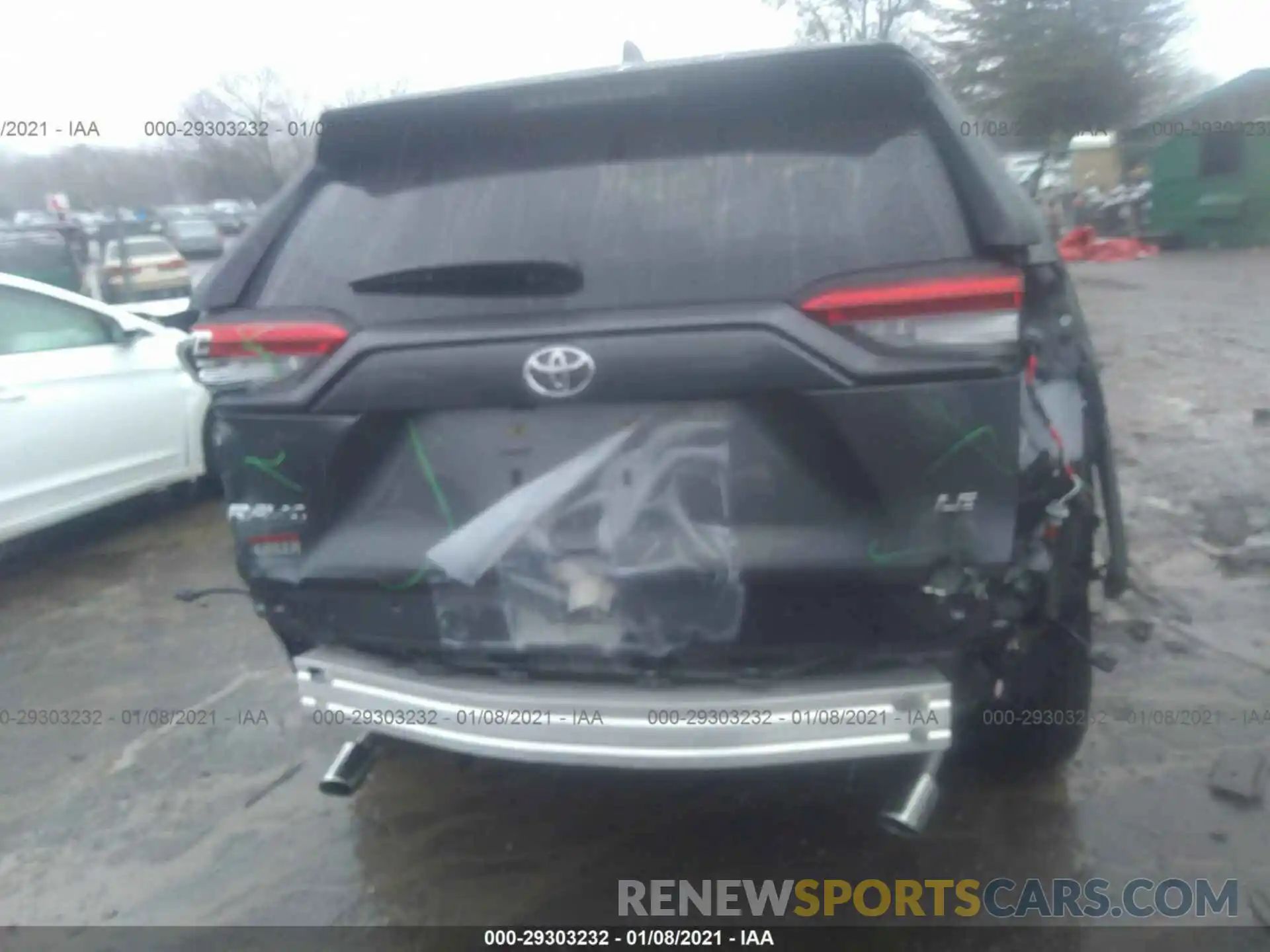 6 Photograph of a damaged car JTMK1RFVXMD066163 TOYOTA RAV4 2021