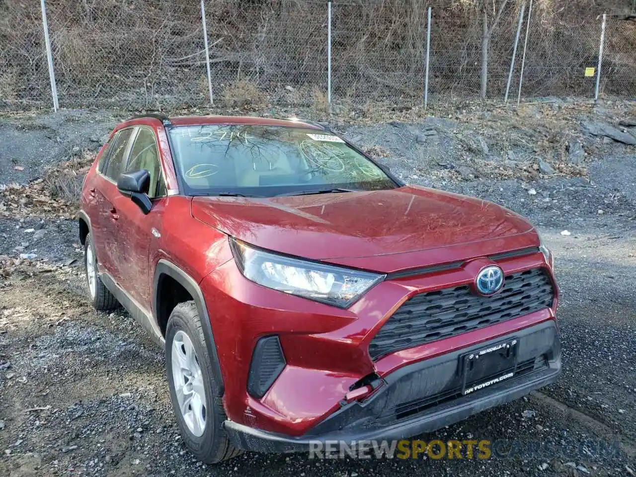 1 Photograph of a damaged car JTML6RFV3MD014511 TOYOTA RAV4 2021