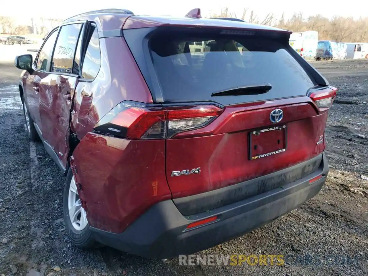 3 Photograph of a damaged car JTML6RFV3MD014511 TOYOTA RAV4 2021