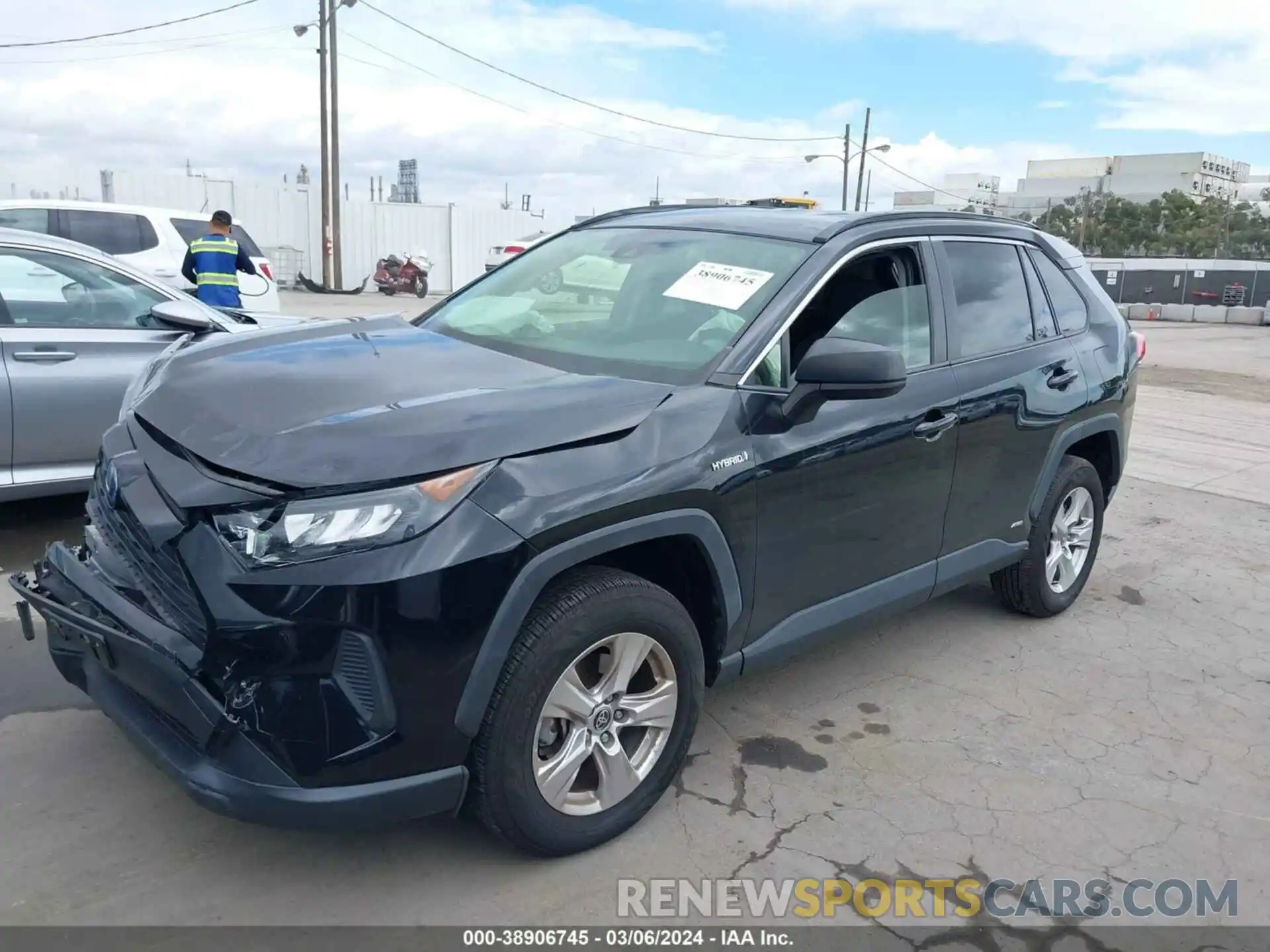 2 Photograph of a damaged car JTML6RFV6MD007245 TOYOTA RAV4 2021