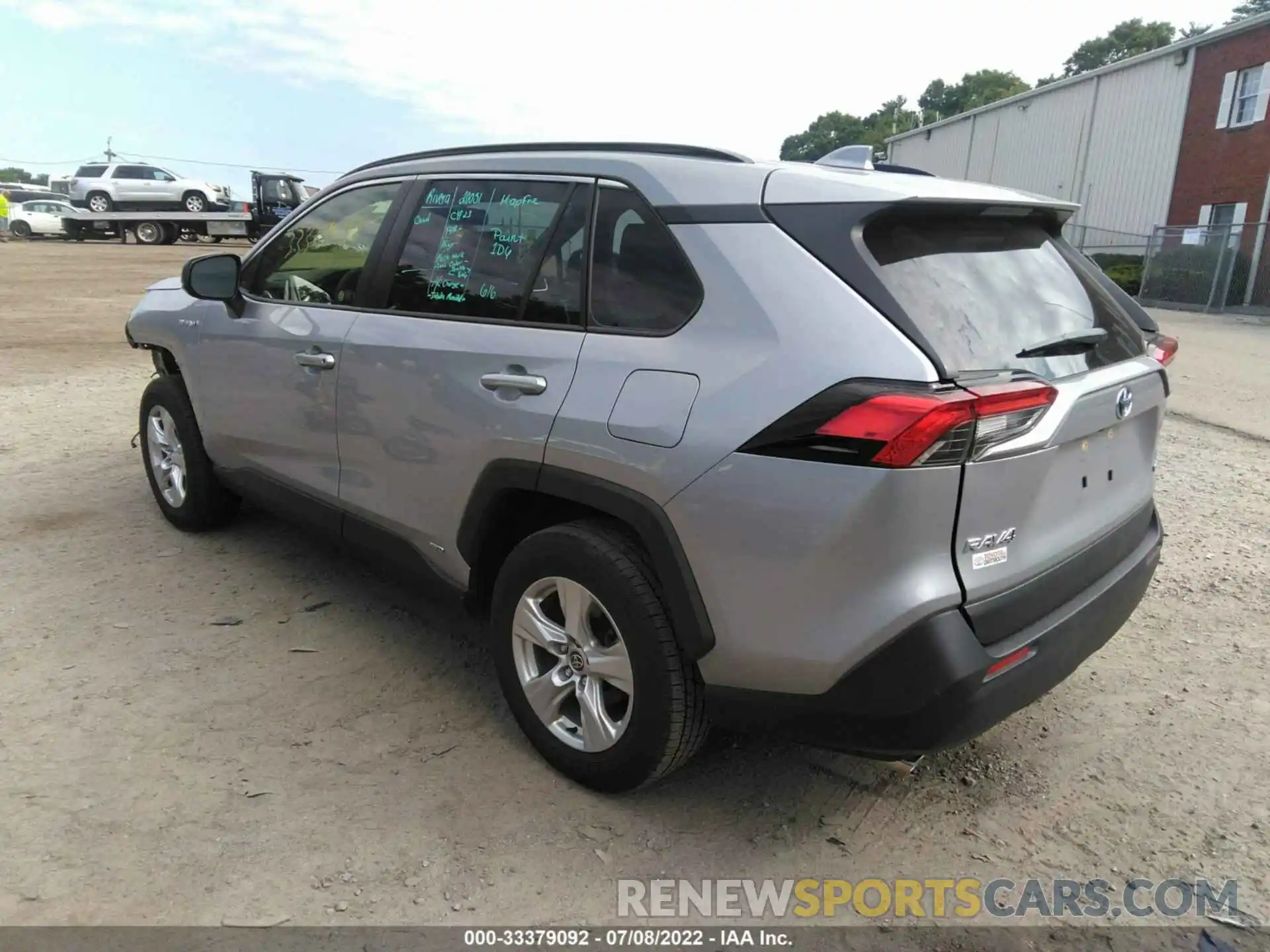 3 Photograph of a damaged car JTMLWRFV0MD128613 TOYOTA RAV4 2021