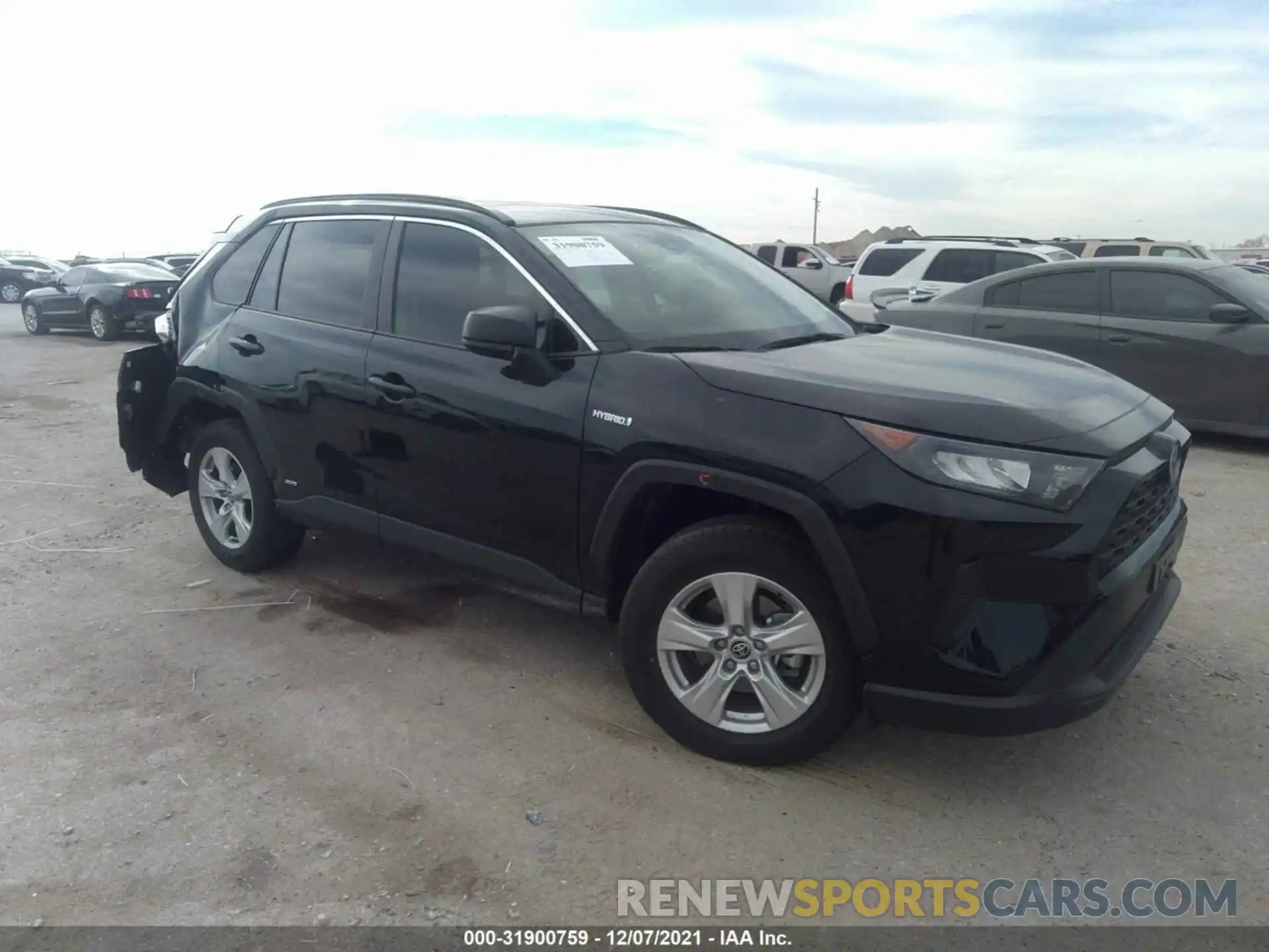 1 Photograph of a damaged car JTMLWRFV2MD114423 TOYOTA RAV4 2021