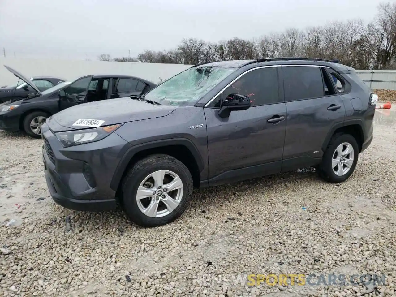 1 Photograph of a damaged car JTMLWRFV4MD133636 TOYOTA RAV4 2021