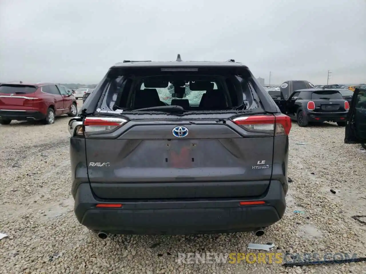 6 Photograph of a damaged car JTMLWRFV4MD133636 TOYOTA RAV4 2021