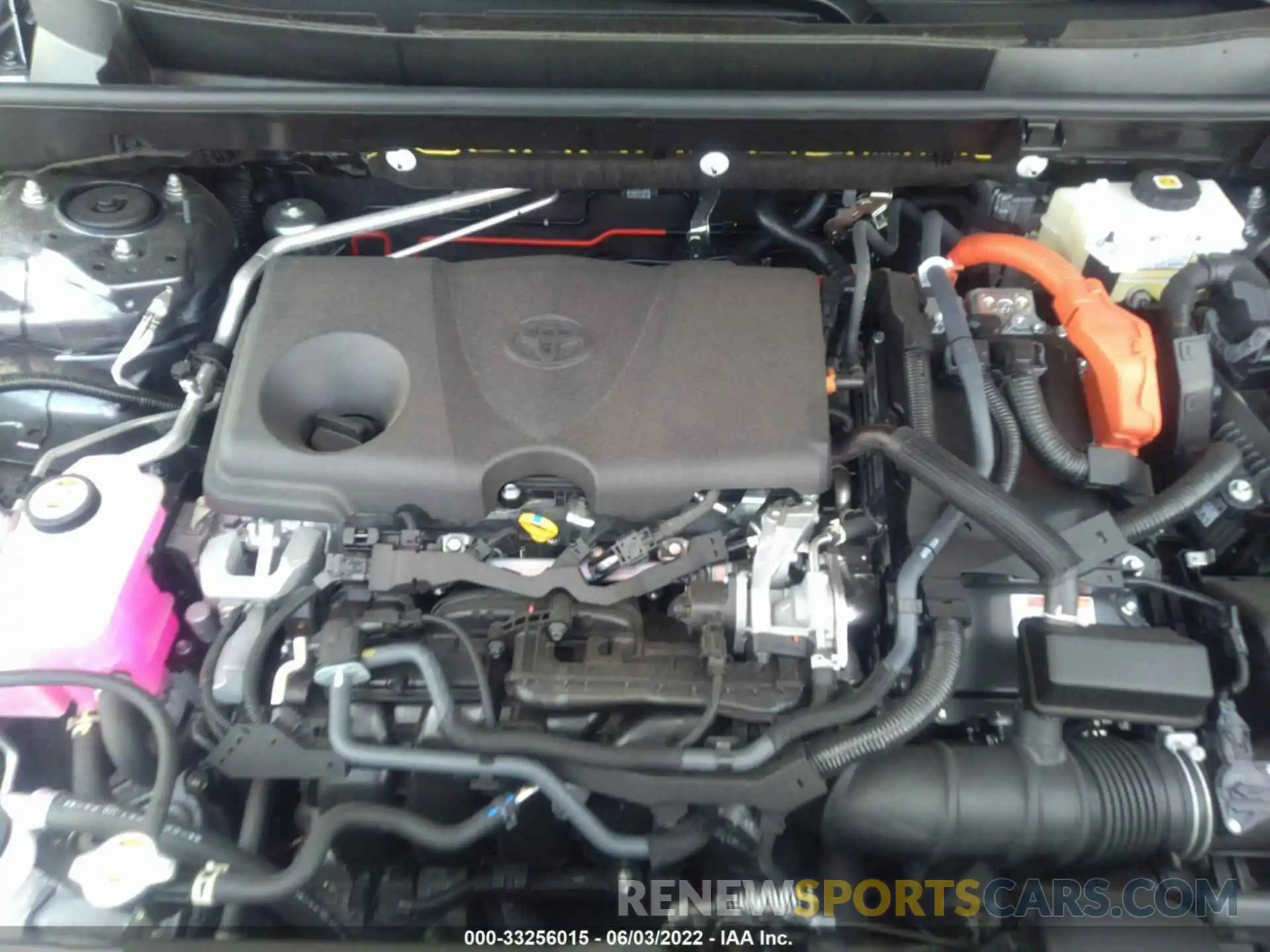 10 Фотография поврежденного автомобиля JTMLWRFV6MD136036 TOYOTA RAV4 2021