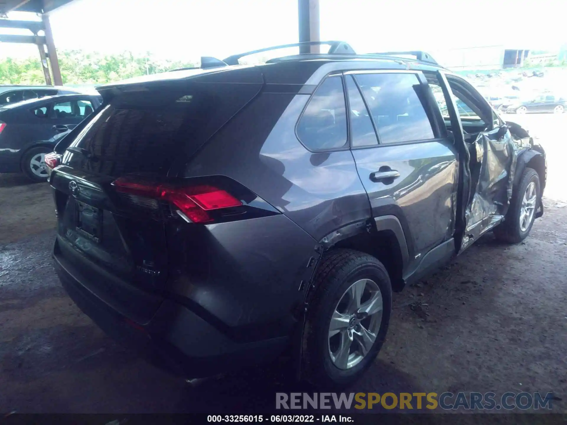 4 Photograph of a damaged car JTMLWRFV6MD136036 TOYOTA RAV4 2021