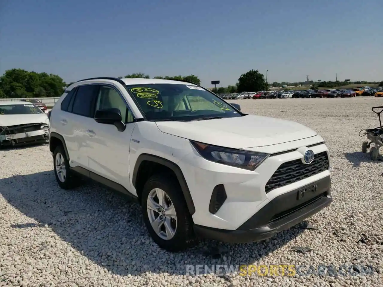 1 Photograph of a damaged car JTMLWRFV7MD129225 TOYOTA RAV4 2021