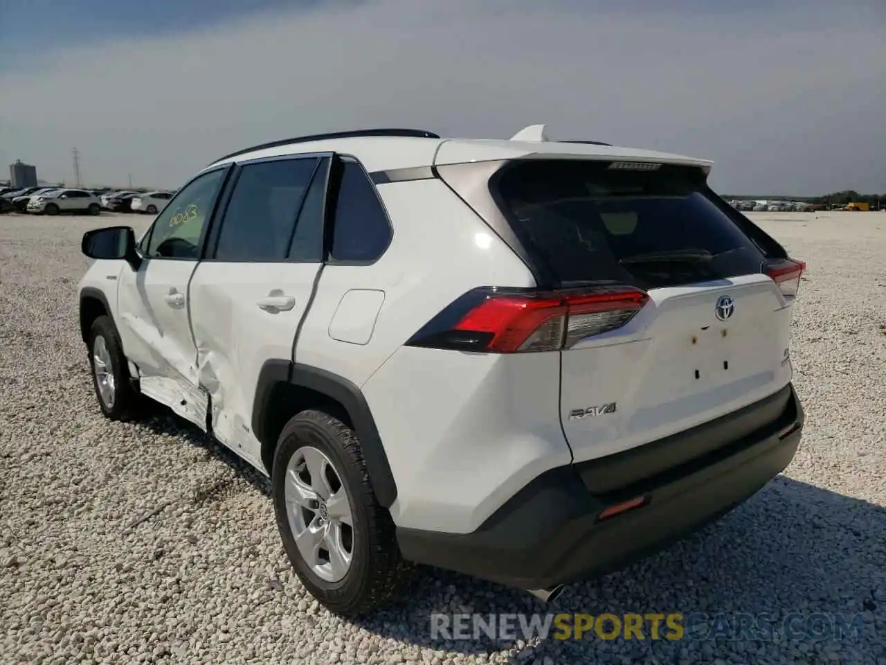 3 Photograph of a damaged car JTMLWRFV7MD129225 TOYOTA RAV4 2021