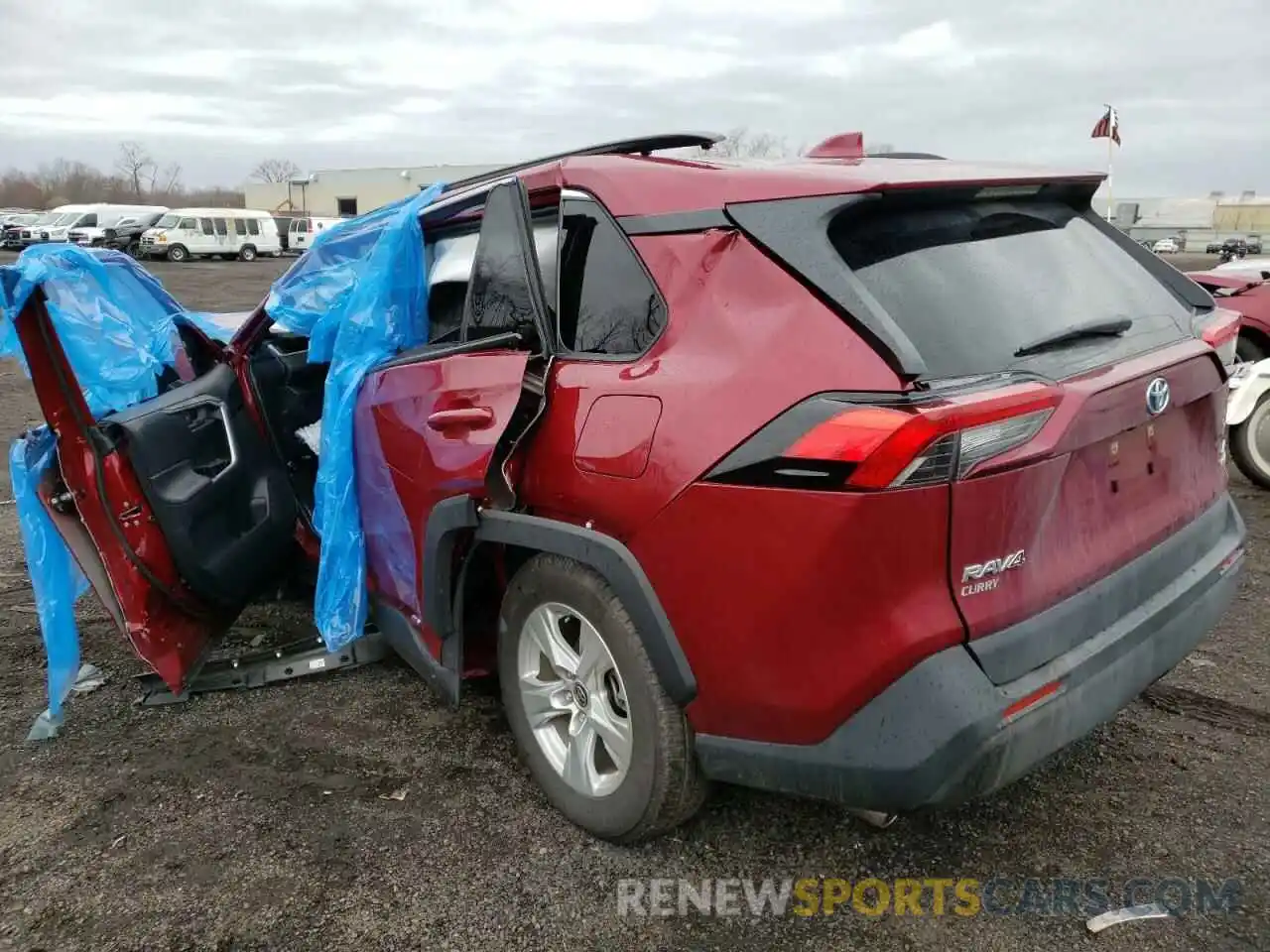 3 Photograph of a damaged car JTMLWRFV8MD127712 TOYOTA RAV4 2021