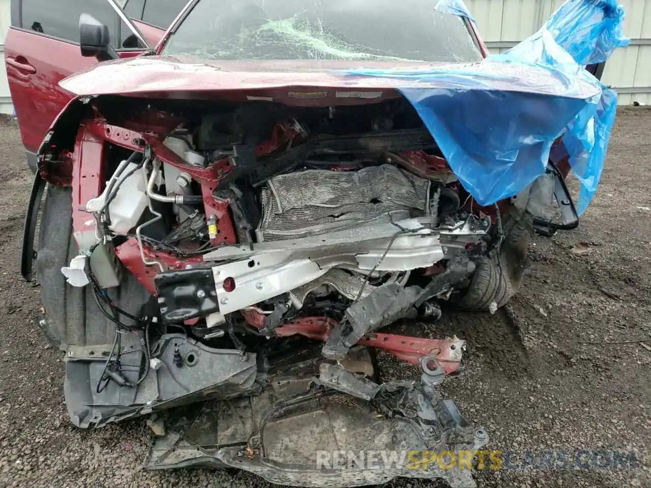 7 Photograph of a damaged car JTMLWRFV8MD127712 TOYOTA RAV4 2021