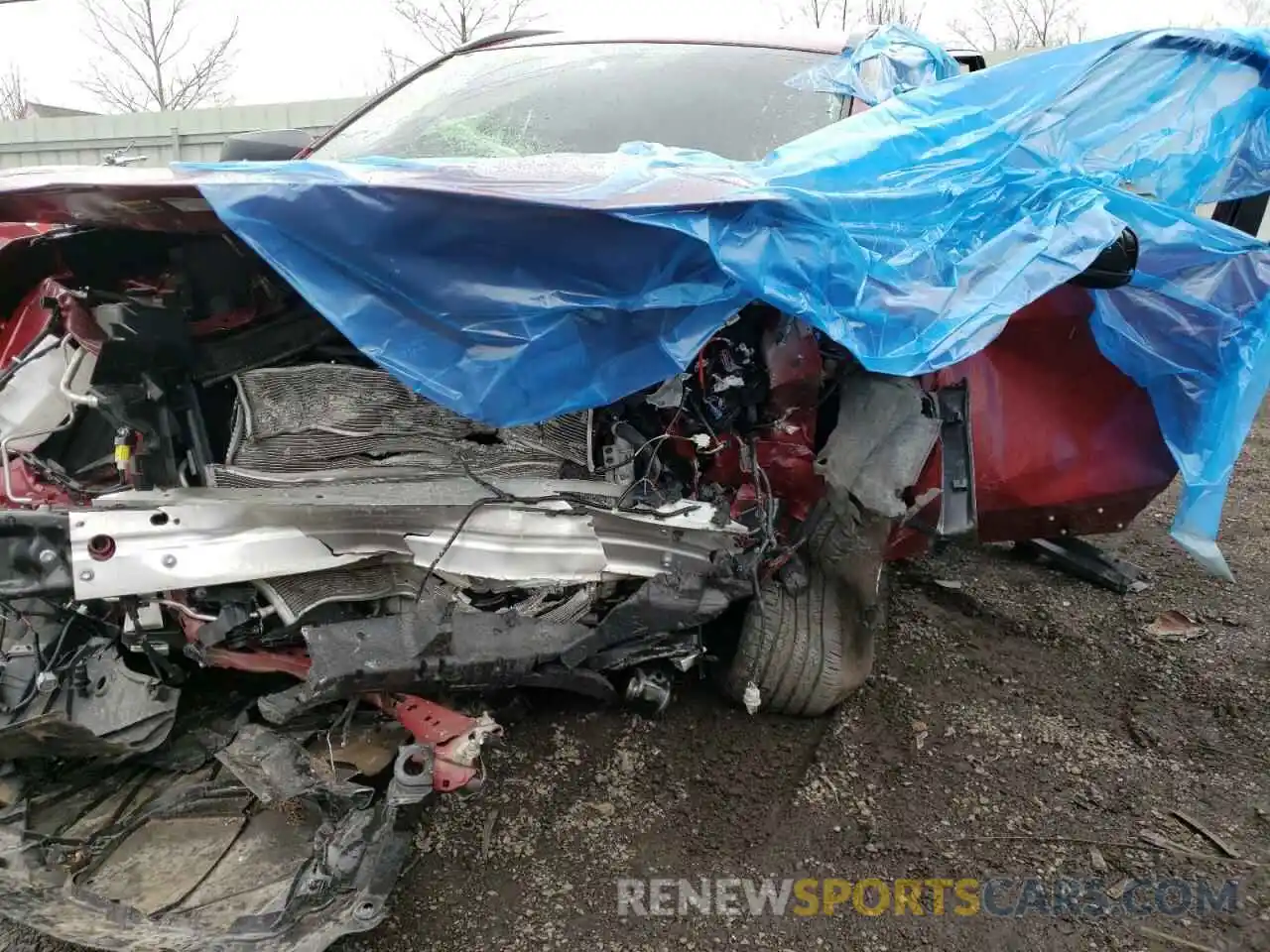 9 Photograph of a damaged car JTMLWRFV8MD127712 TOYOTA RAV4 2021