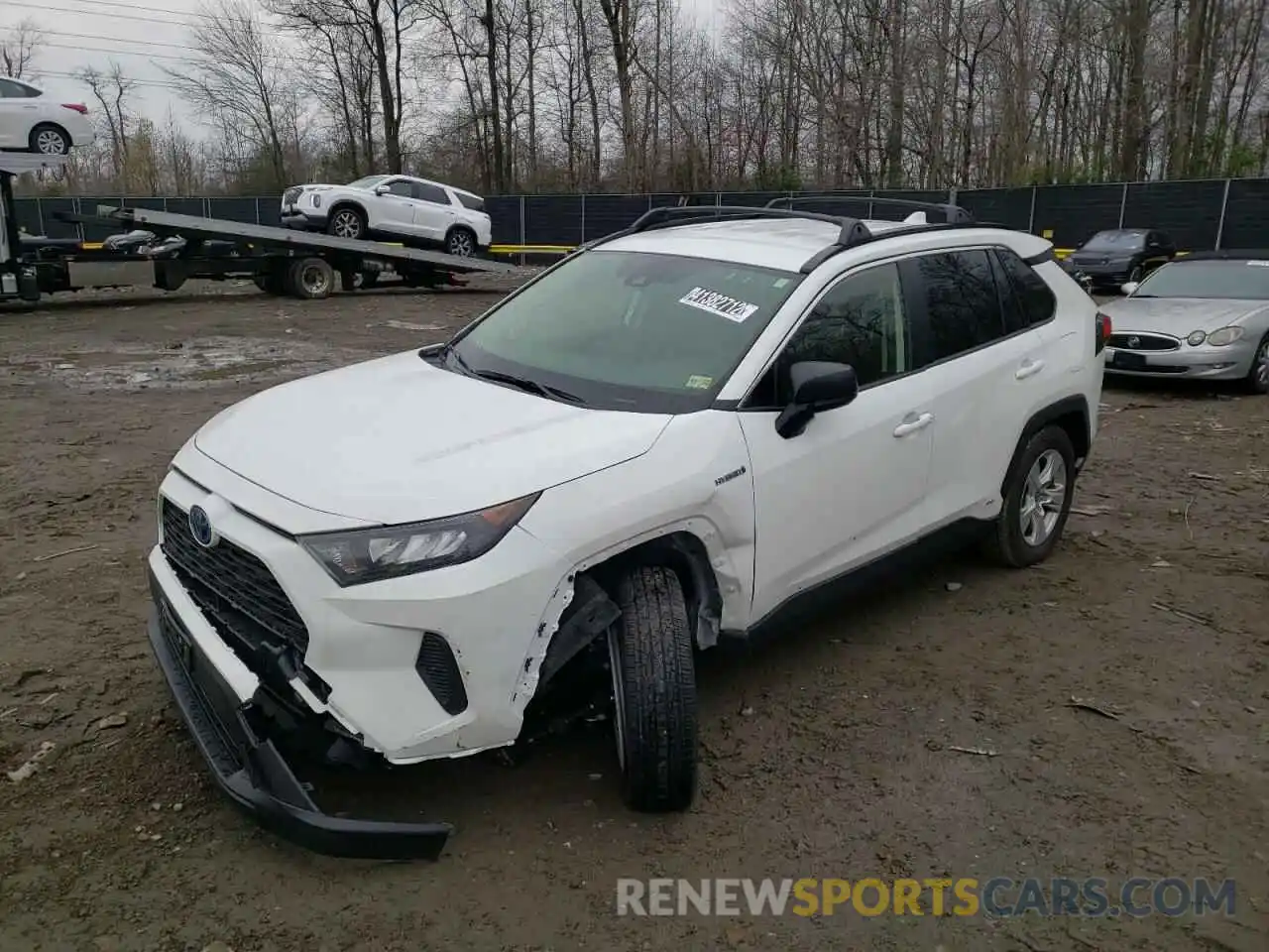 2 Photograph of a damaged car JTMLWRFV8MD127760 TOYOTA RAV4 2021