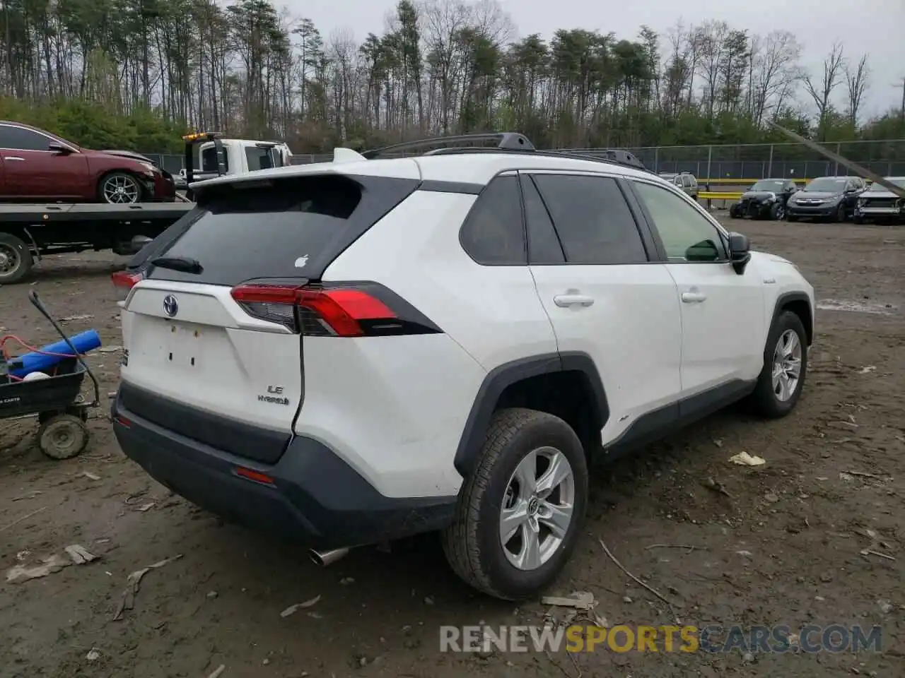 4 Photograph of a damaged car JTMLWRFV8MD127760 TOYOTA RAV4 2021