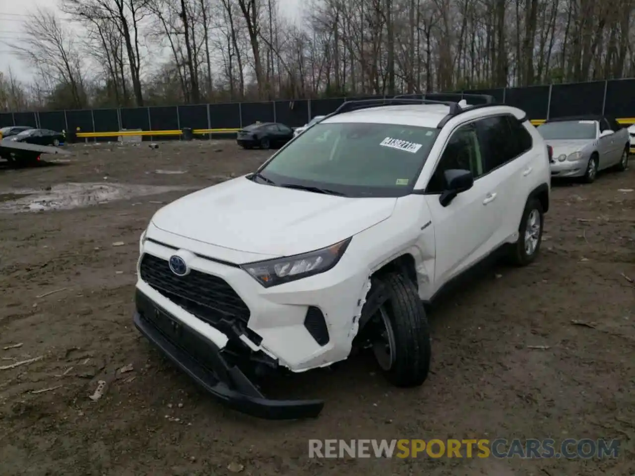 9 Фотография поврежденного автомобиля JTMLWRFV8MD127760 TOYOTA RAV4 2021