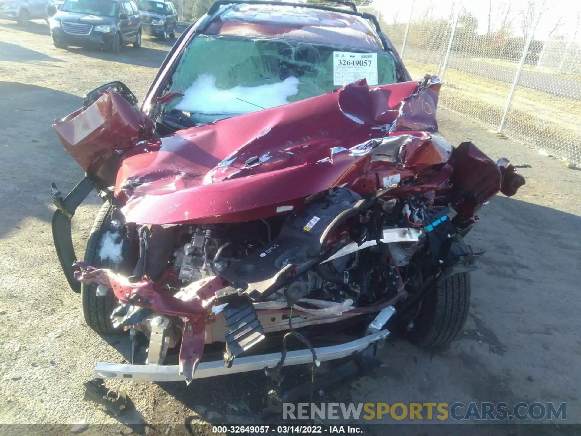 6 Photograph of a damaged car JTMLWRFVXMD132927 TOYOTA RAV4 2021