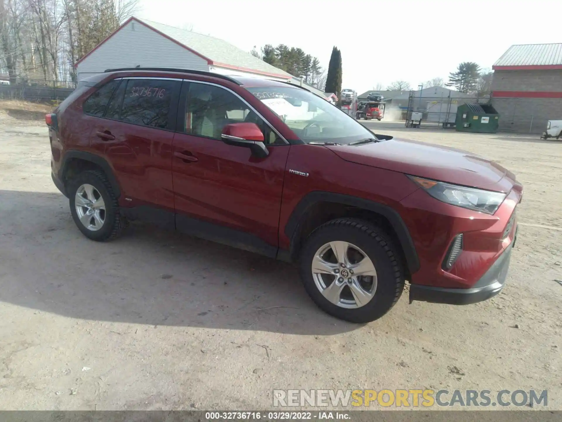 1 Фотография поврежденного автомобиля JTMM6RFV9MD013268 TOYOTA RAV4 2021