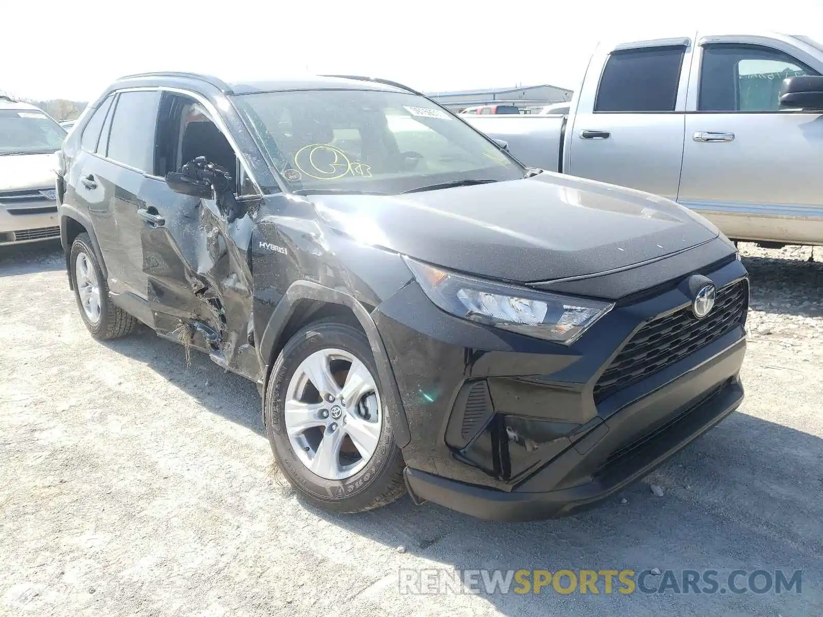 1 Photograph of a damaged car JTMM6RFVXMD020844 TOYOTA RAV4 2021