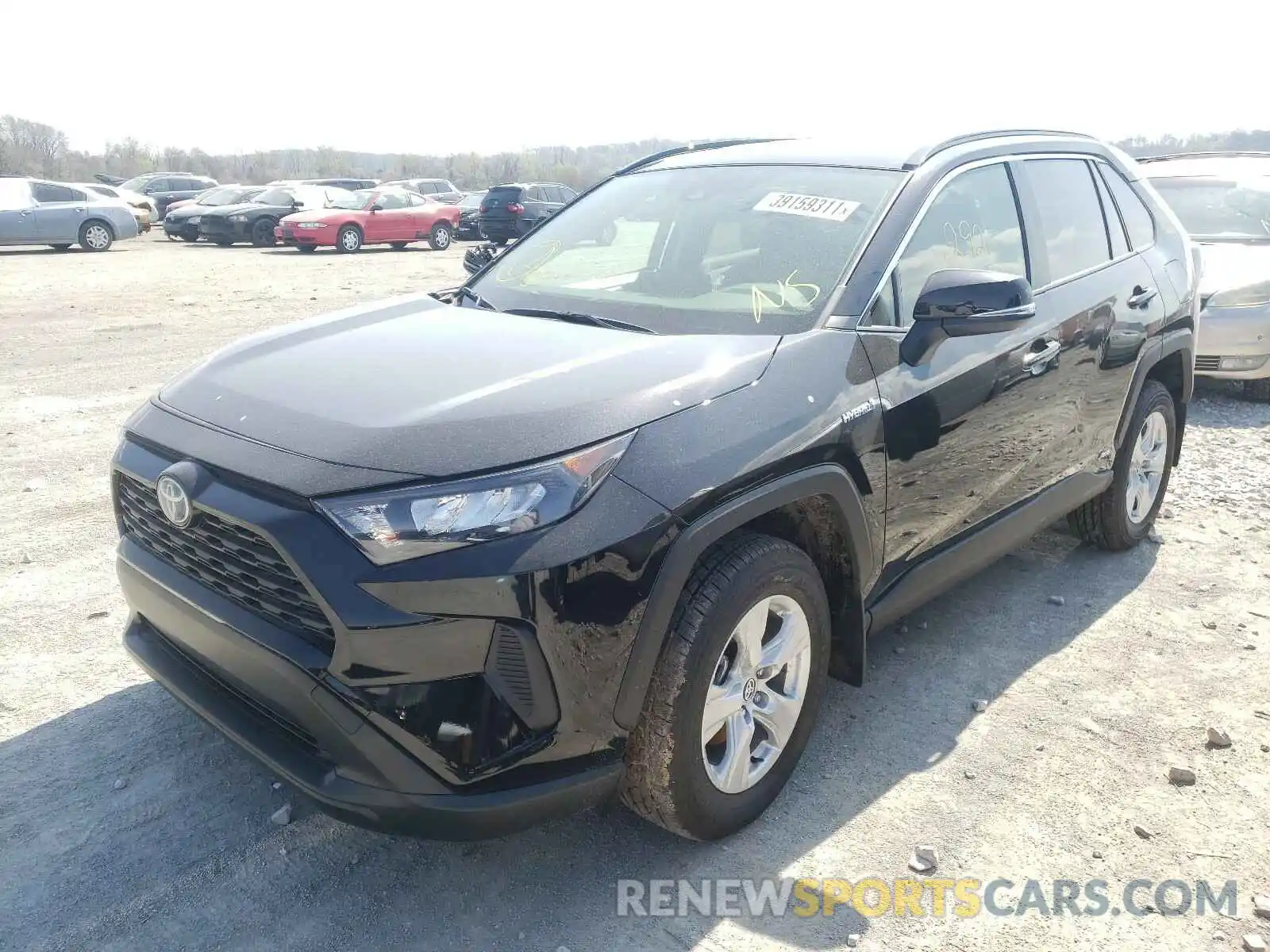 2 Photograph of a damaged car JTMM6RFVXMD020844 TOYOTA RAV4 2021