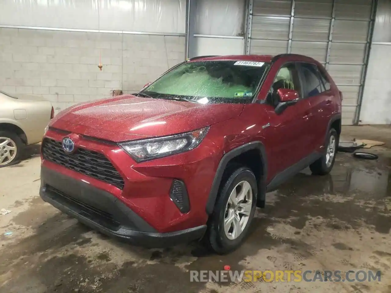 2 Photograph of a damaged car JTMMWRFV0MD121858 TOYOTA RAV4 2021