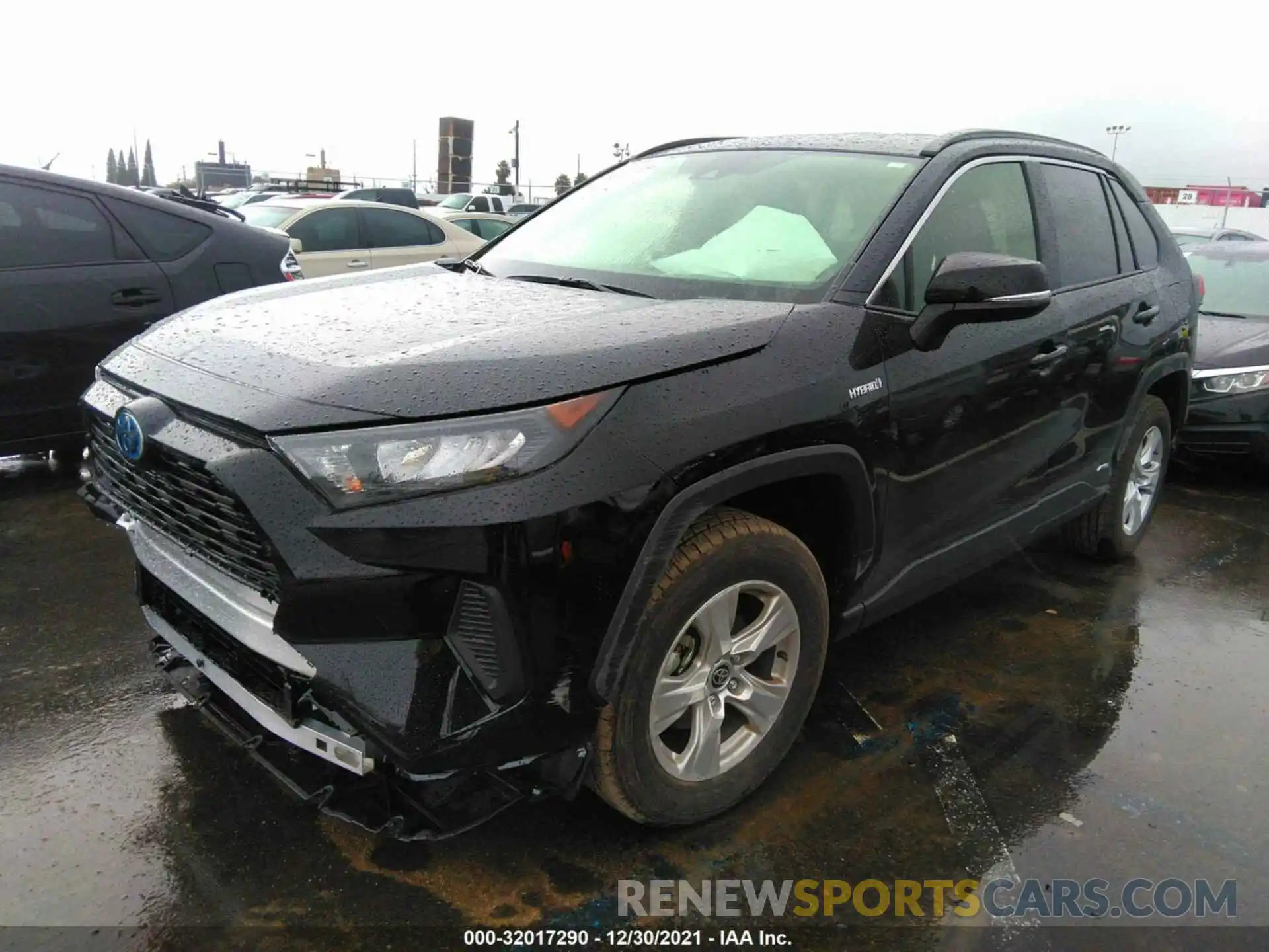 2 Фотография поврежденного автомобиля JTMMWRFV0MD127935 TOYOTA RAV4 2021