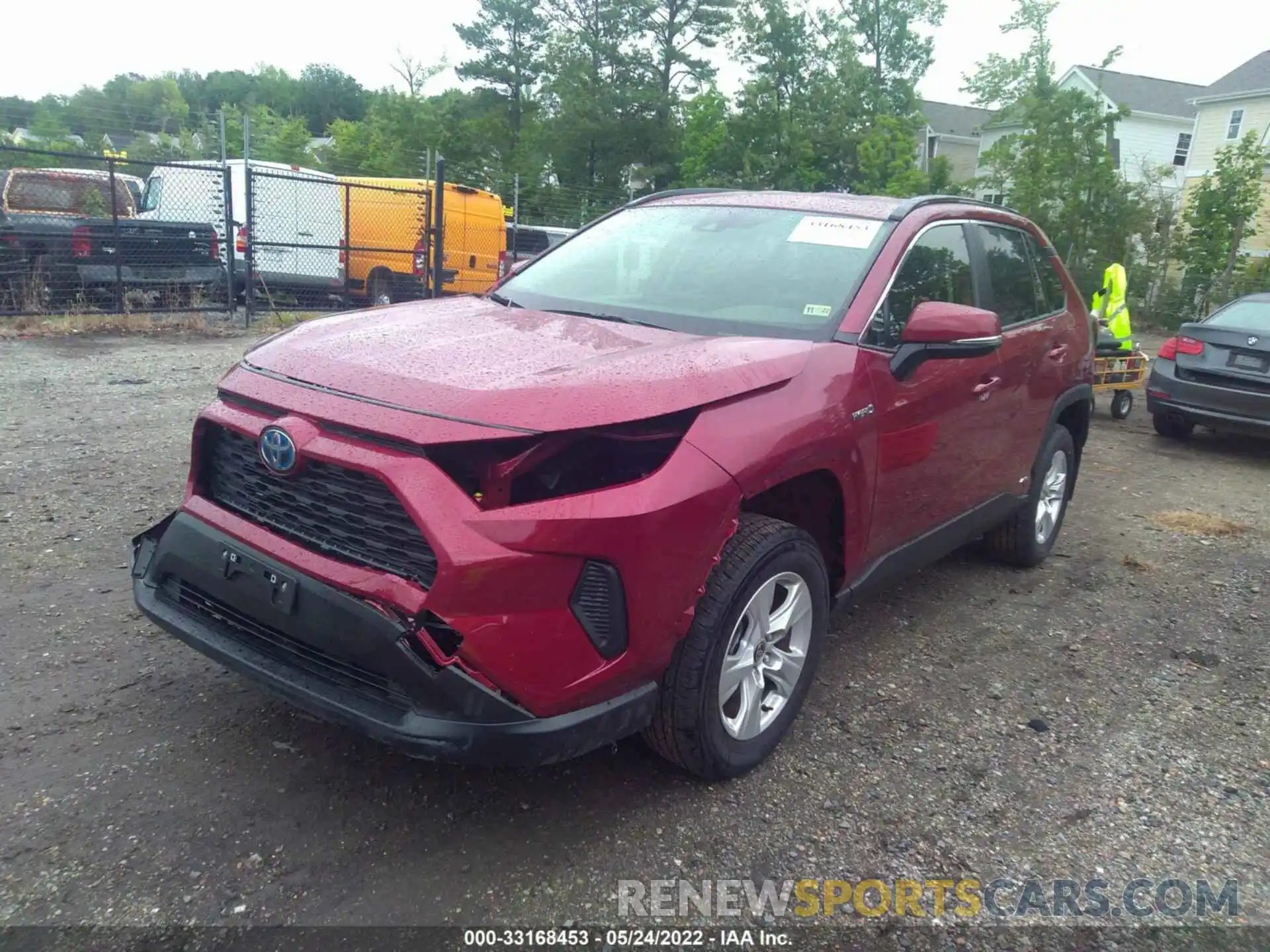 2 Photograph of a damaged car JTMMWRFV5MD559761 TOYOTA RAV4 2021