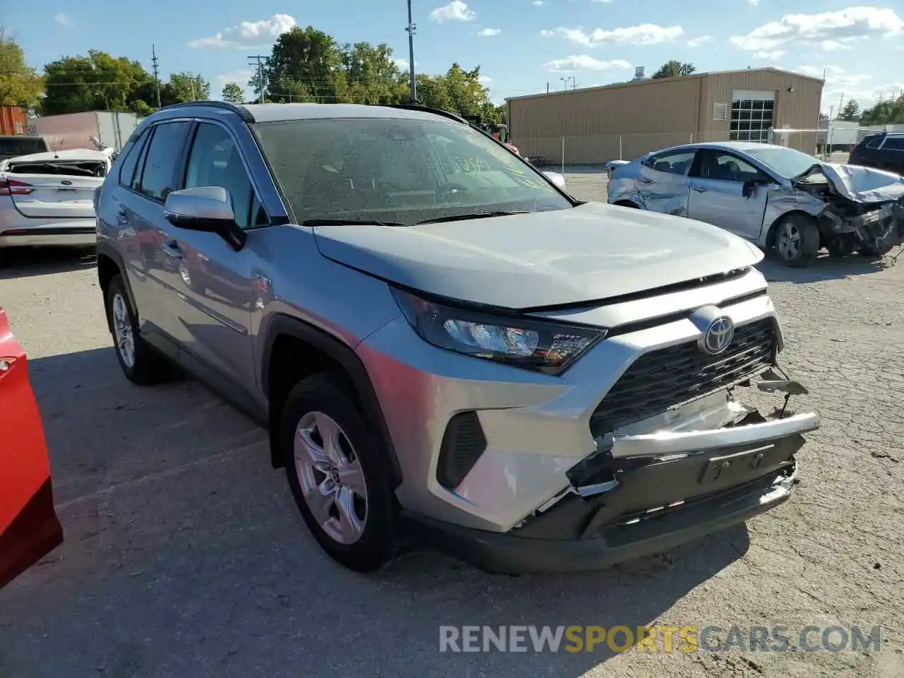 1 Photograph of a damaged car JTMMWRFV9MD123690 TOYOTA RAV4 2021