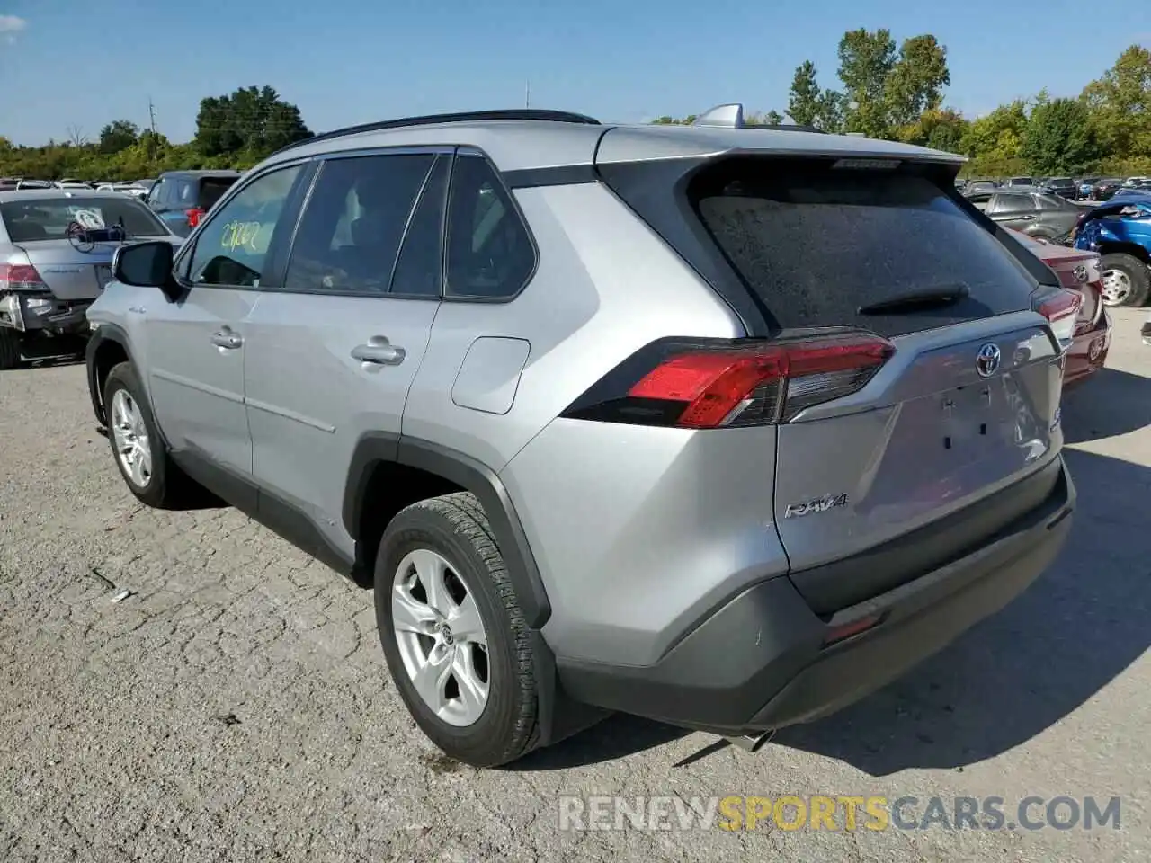 3 Photograph of a damaged car JTMMWRFV9MD123690 TOYOTA RAV4 2021