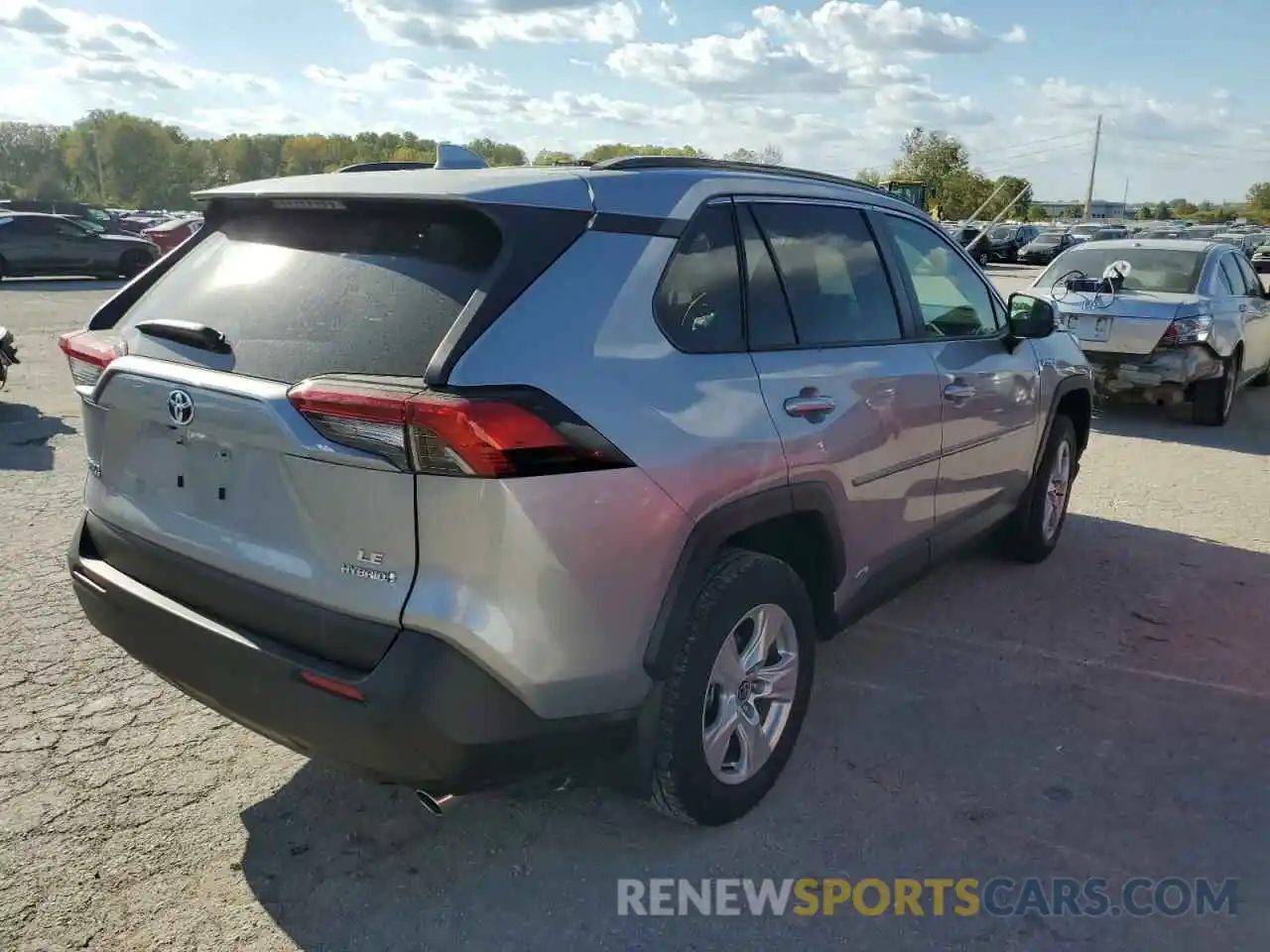 4 Photograph of a damaged car JTMMWRFV9MD123690 TOYOTA RAV4 2021