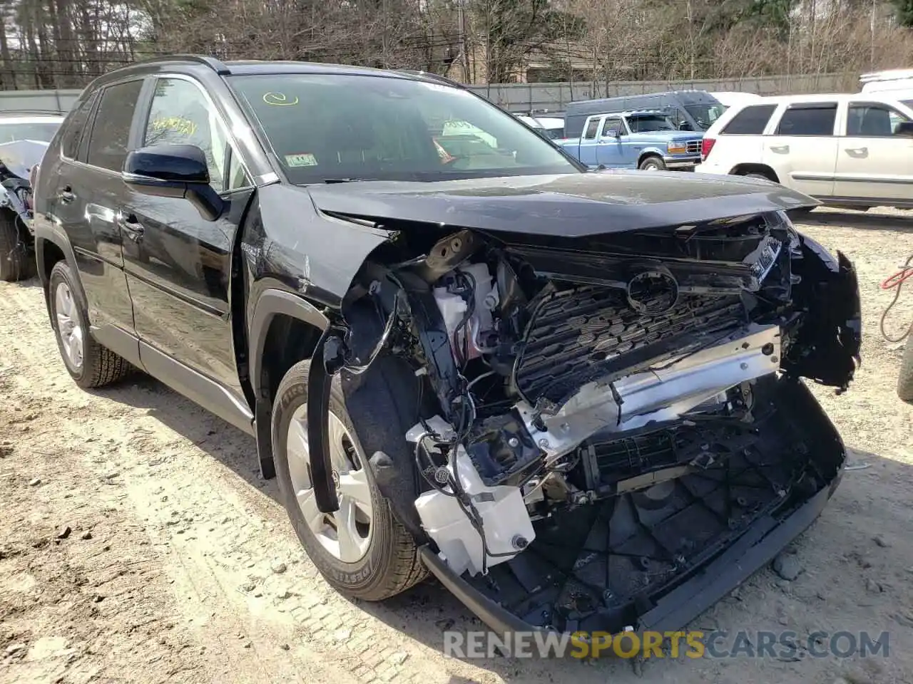 1 Photograph of a damaged car JTMMWRFVXMD126422 TOYOTA RAV4 2021