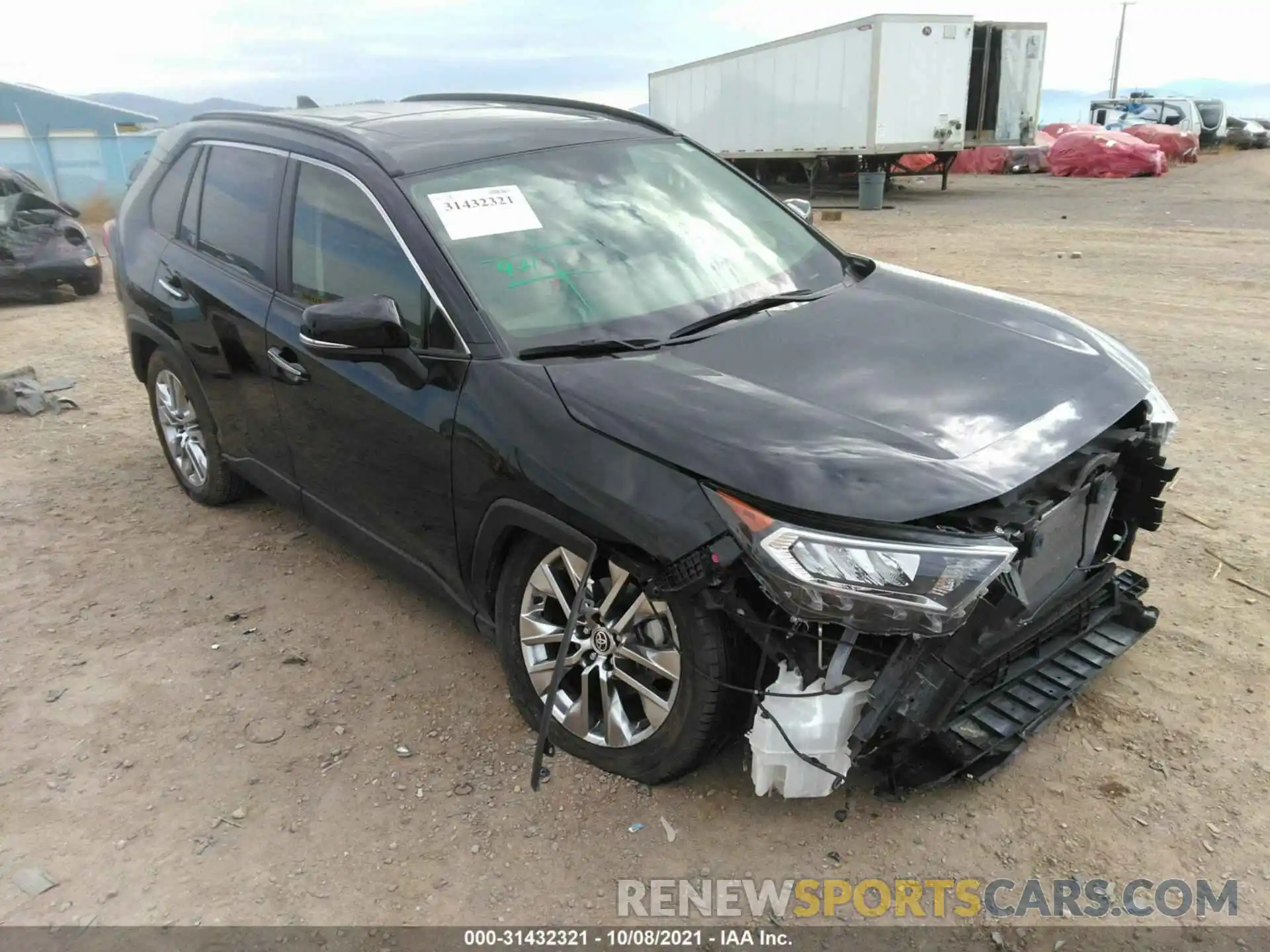 1 Photograph of a damaged car JTMN1RFV0MD070395 TOYOTA RAV4 2021