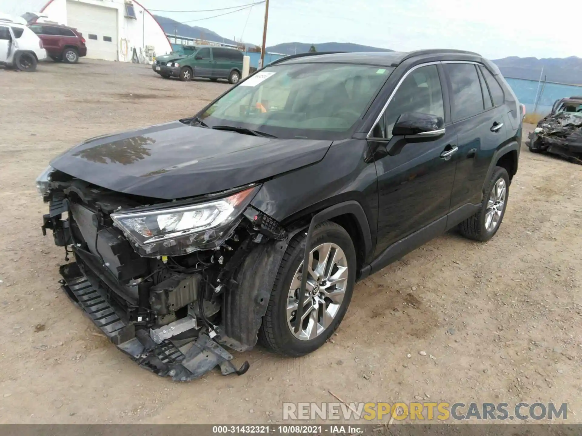 2 Photograph of a damaged car JTMN1RFV0MD070395 TOYOTA RAV4 2021