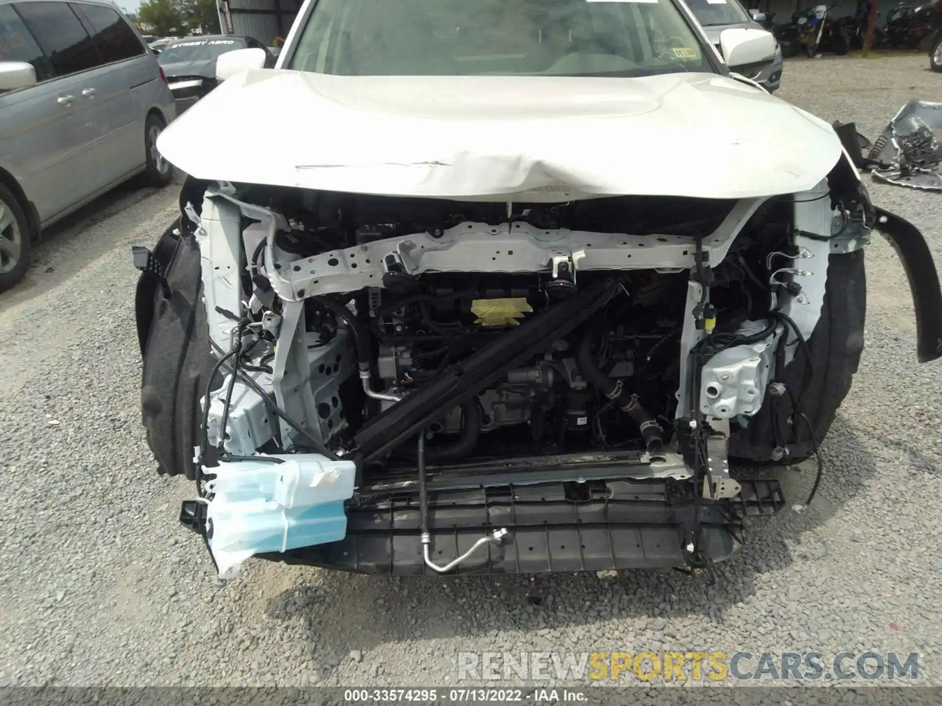 6 Photograph of a damaged car JTMN1RFV1MD070521 TOYOTA RAV4 2021