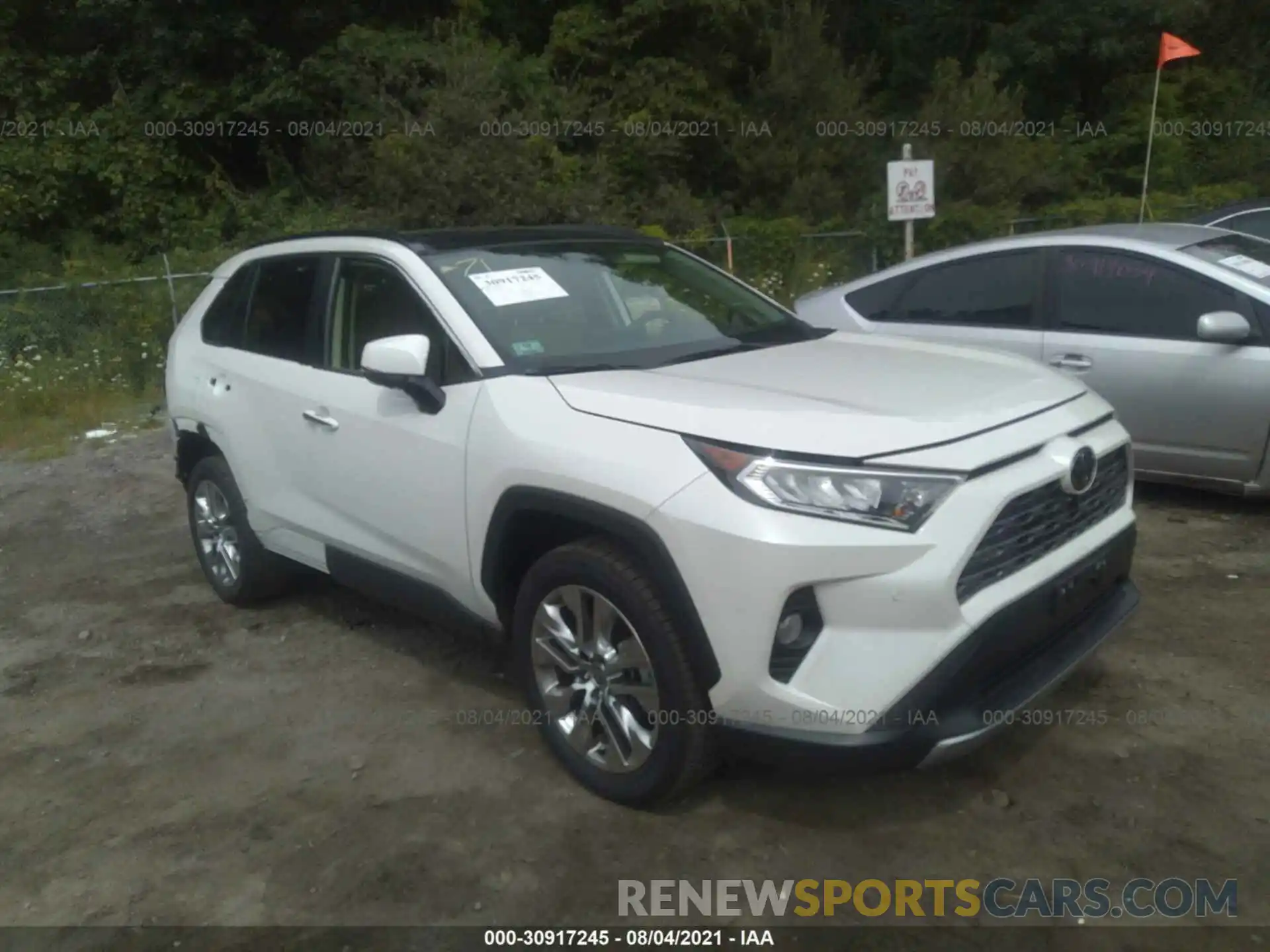 1 Фотография поврежденного автомобиля JTMN1RFV1MJ039769 TOYOTA RAV4 2021