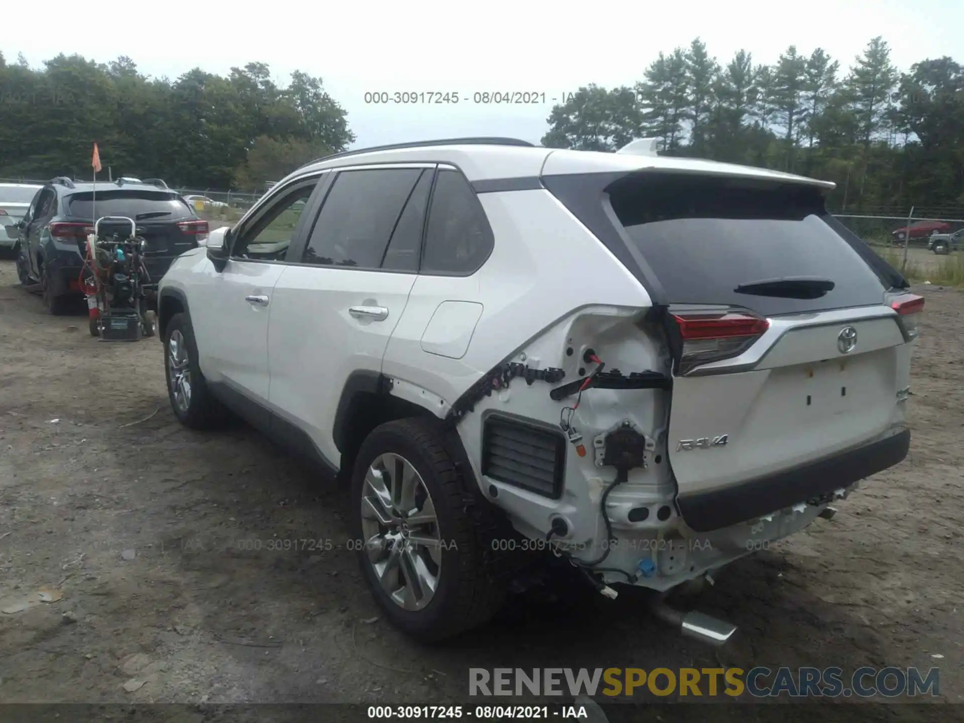 3 Photograph of a damaged car JTMN1RFV1MJ039769 TOYOTA RAV4 2021