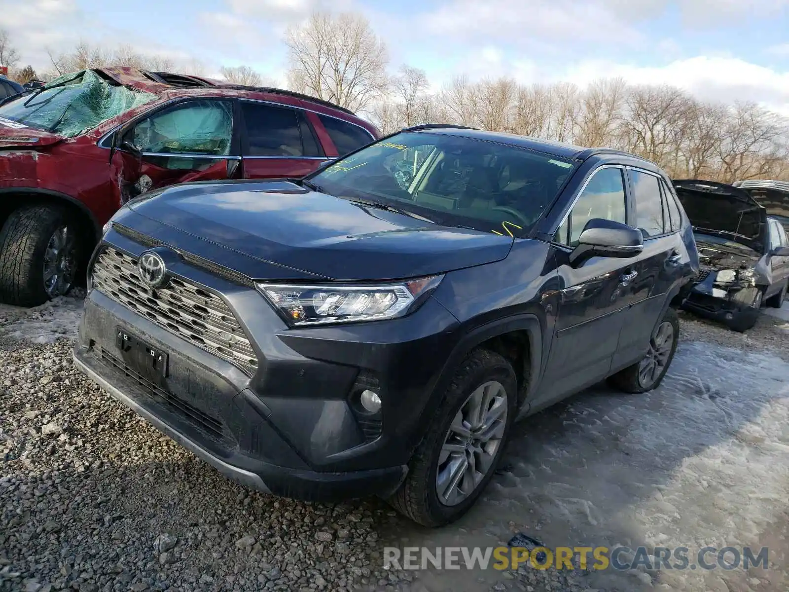 2 Photograph of a damaged car JTMN1RFV2MD532259 TOYOTA RAV4 2021