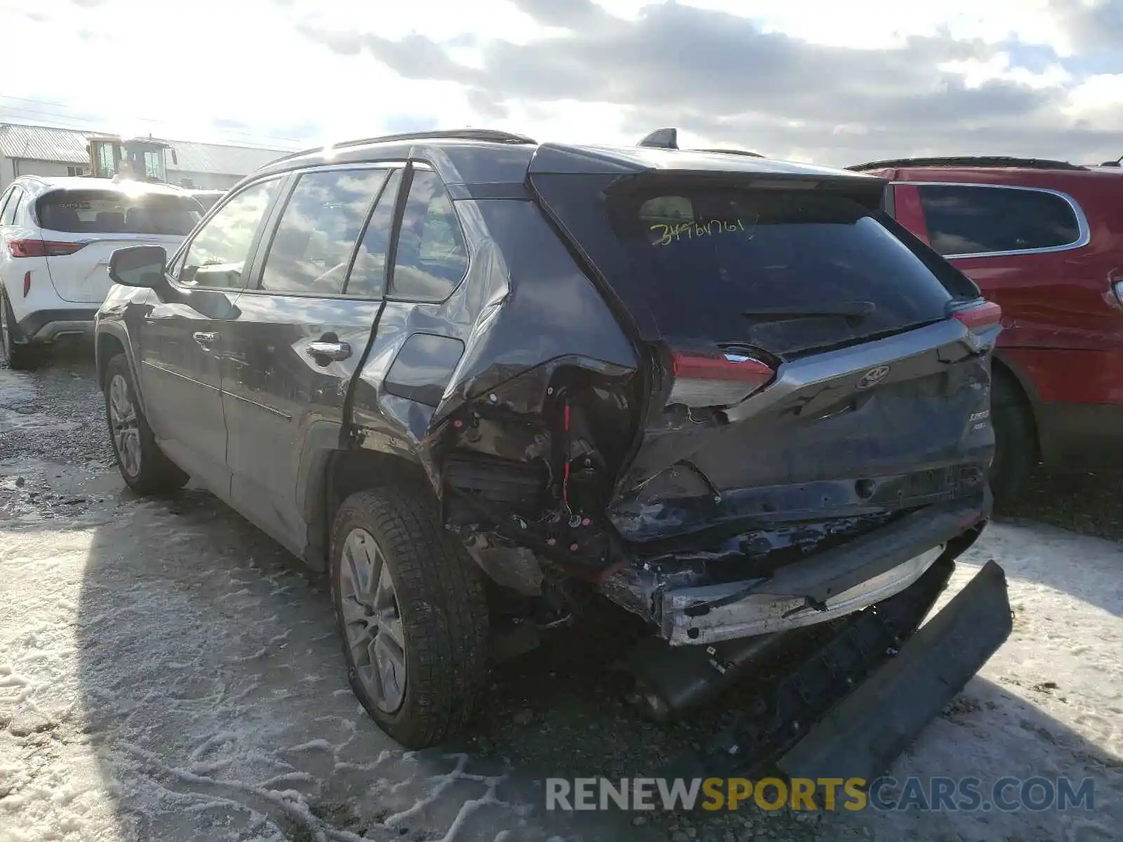 3 Photograph of a damaged car JTMN1RFV2MD532259 TOYOTA RAV4 2021