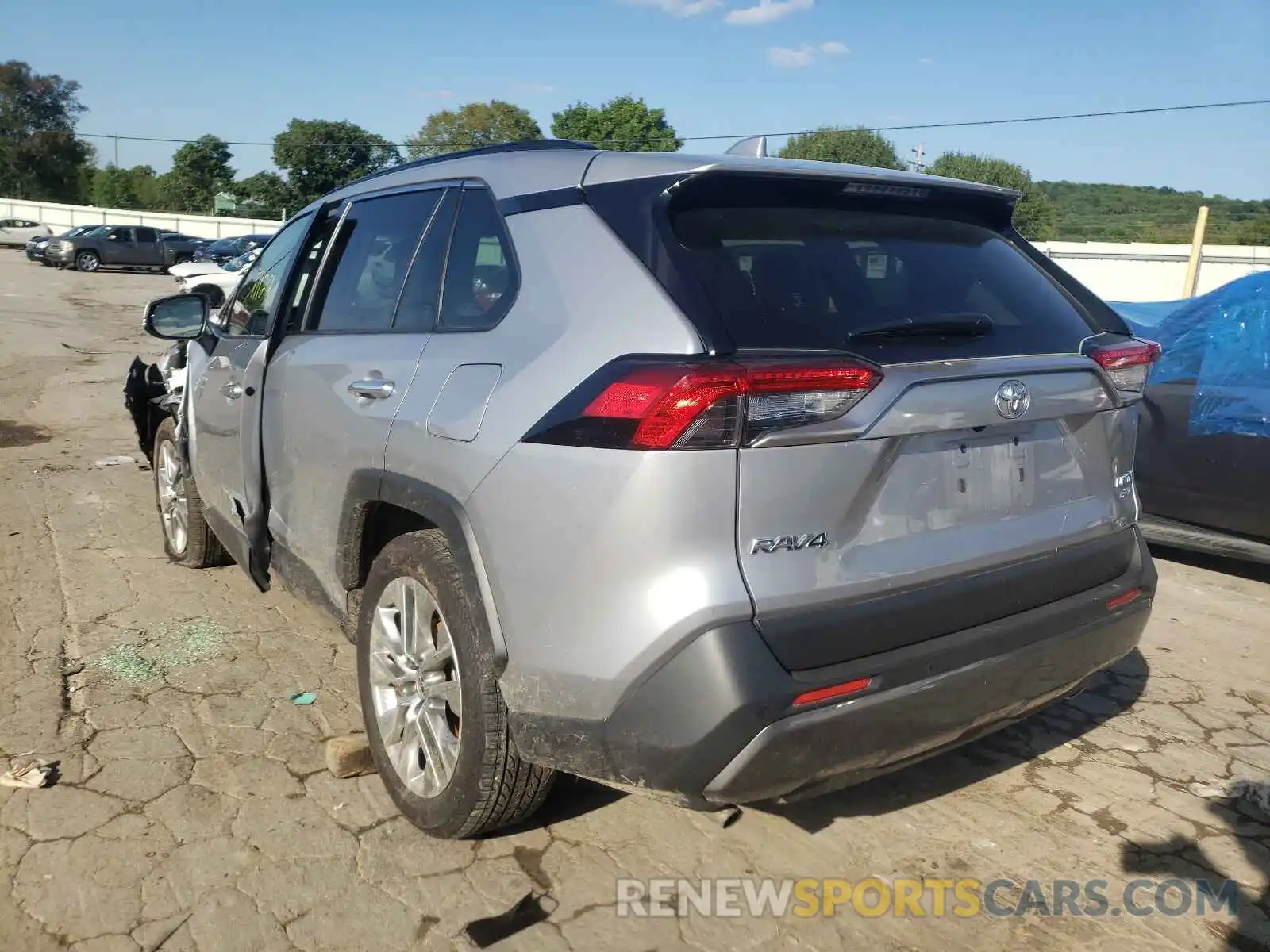 3 Photograph of a damaged car JTMN1RFV3MD070326 TOYOTA RAV4 2021