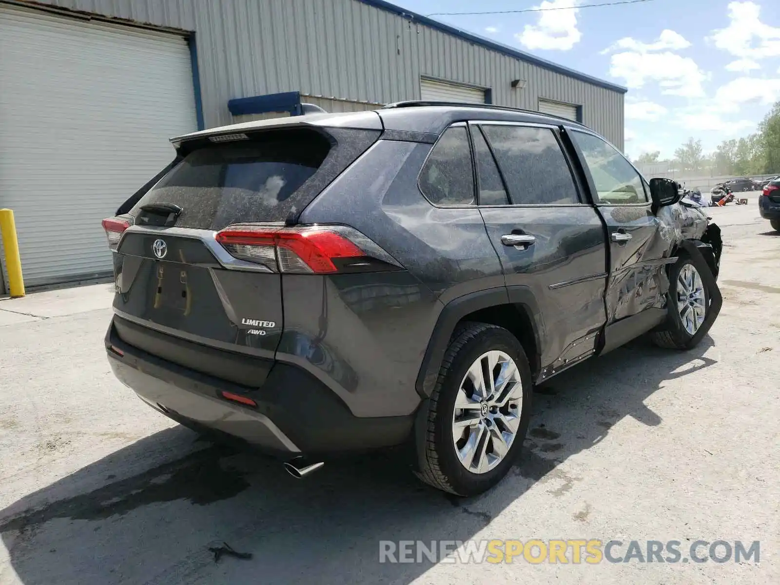 4 Photograph of a damaged car JTMN1RFV3MD071685 TOYOTA RAV4 2021