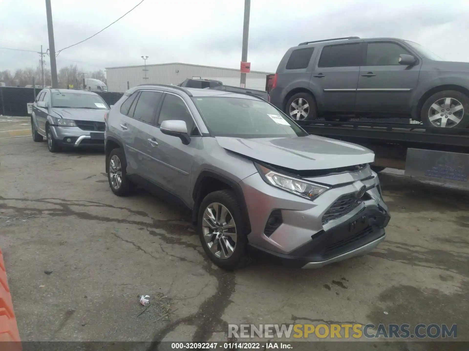 1 Photograph of a damaged car JTMN1RFV3MD072996 TOYOTA RAV4 2021