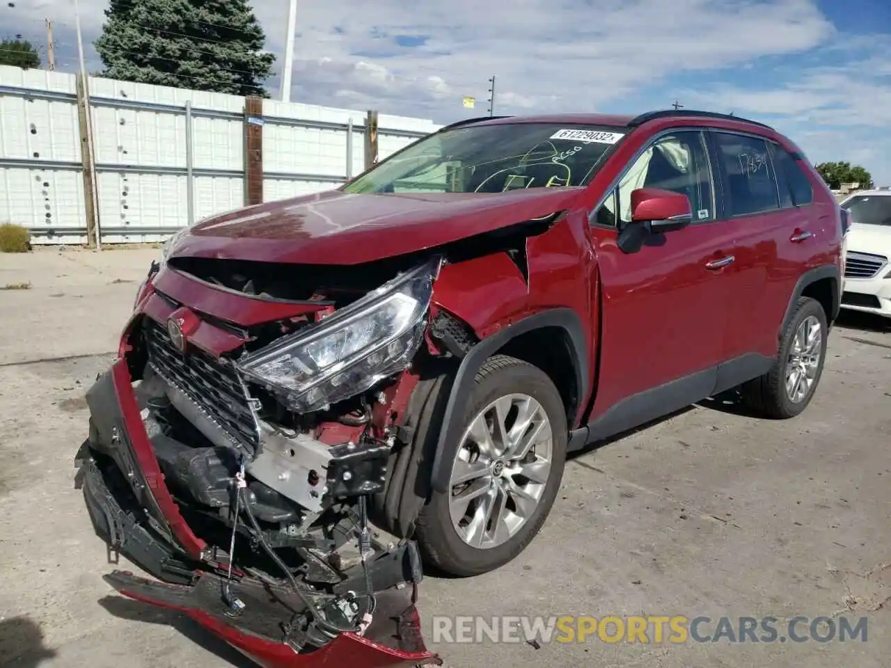 2 Photograph of a damaged car JTMN1RFV3MD074022 TOYOTA RAV4 2021