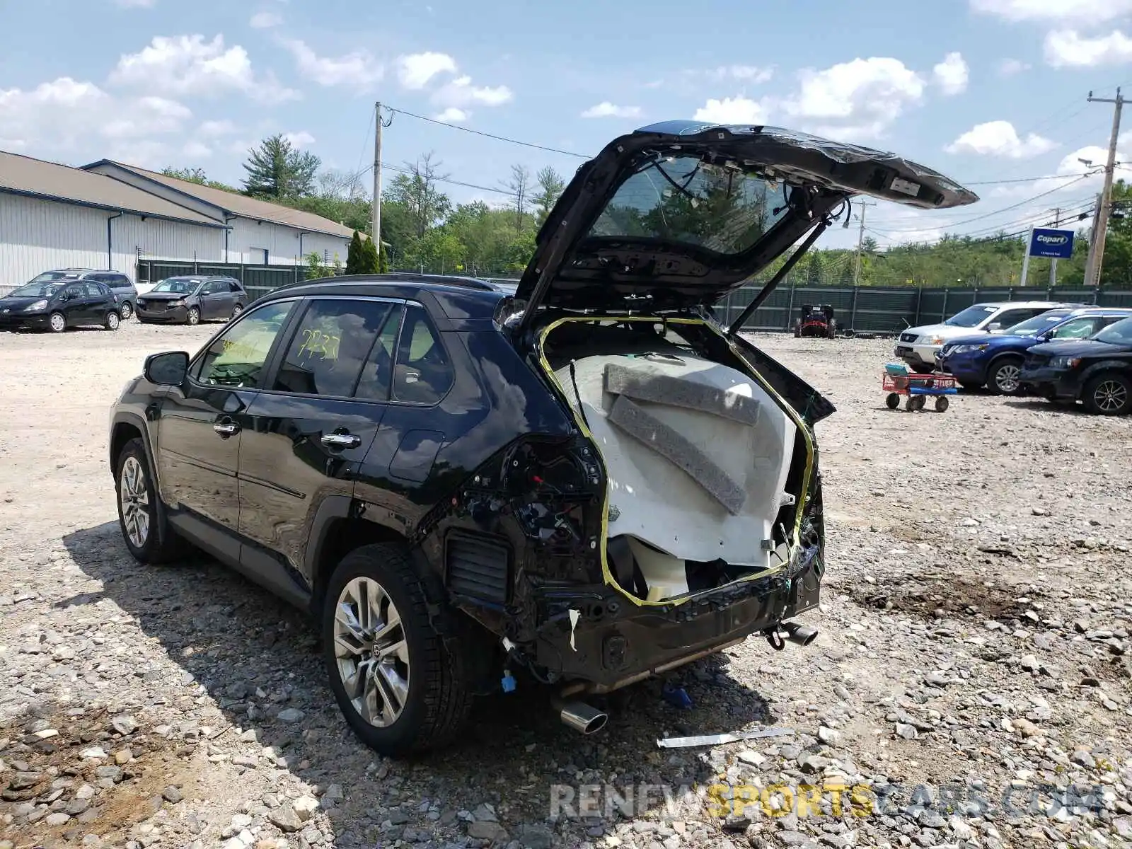 3 Photograph of a damaged car JTMN1RFV4MD072019 TOYOTA RAV4 2021