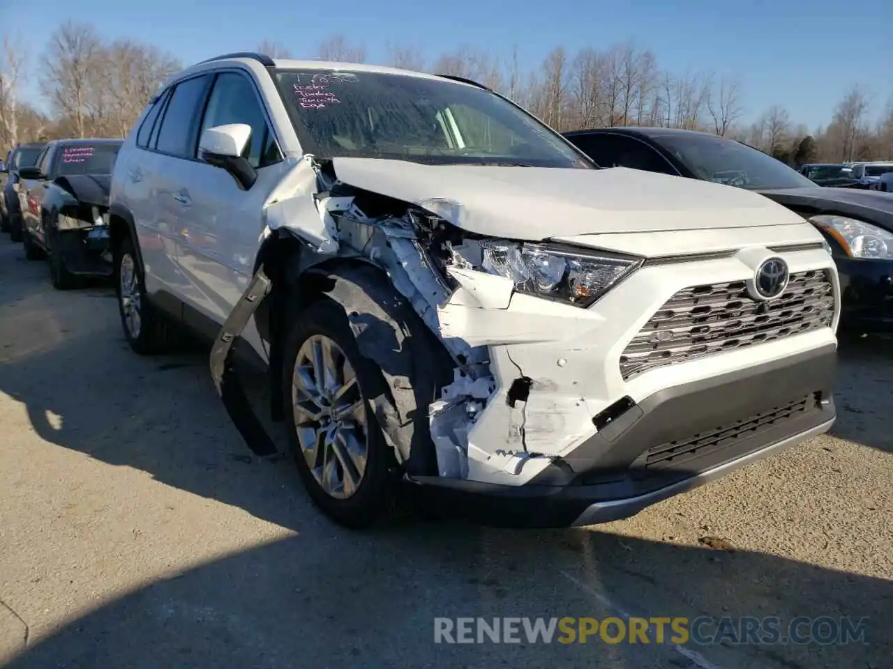 1 Photograph of a damaged car JTMN1RFV4MD084316 TOYOTA RAV4 2021