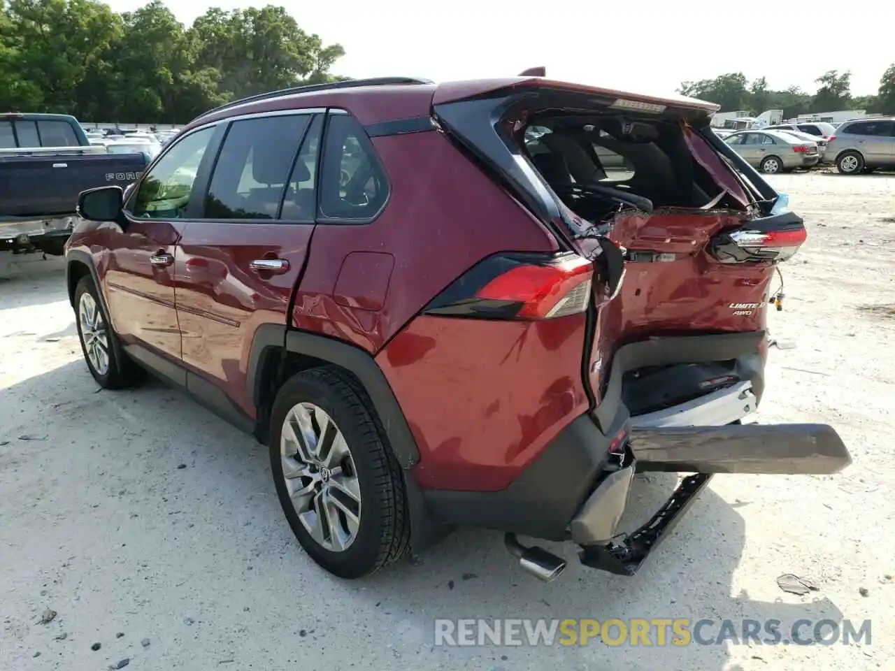 3 Photograph of a damaged car JTMN1RFV5MD074300 TOYOTA RAV4 2021