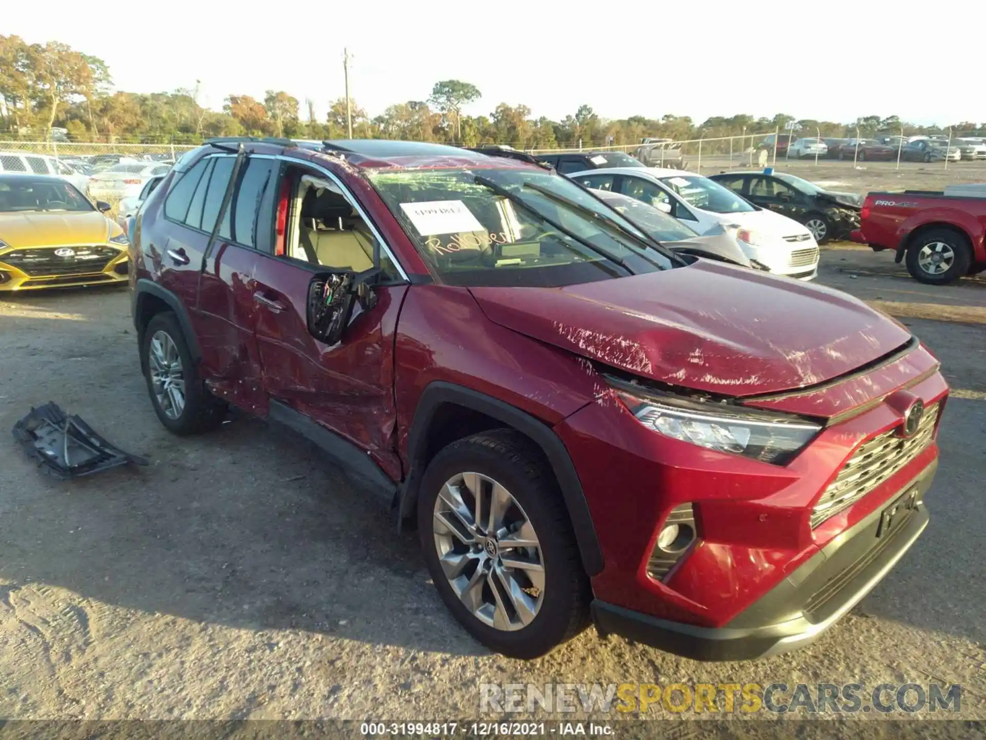 6 Photograph of a damaged car JTMN1RFV6MD074290 TOYOTA RAV4 2021