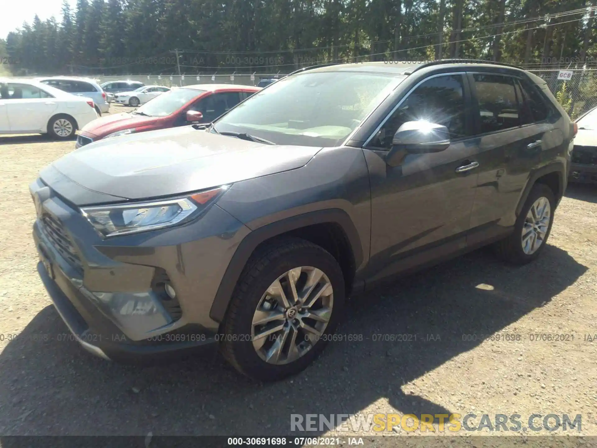 2 Фотография поврежденного автомобиля JTMN1RFV7MD080938 TOYOTA RAV4 2021