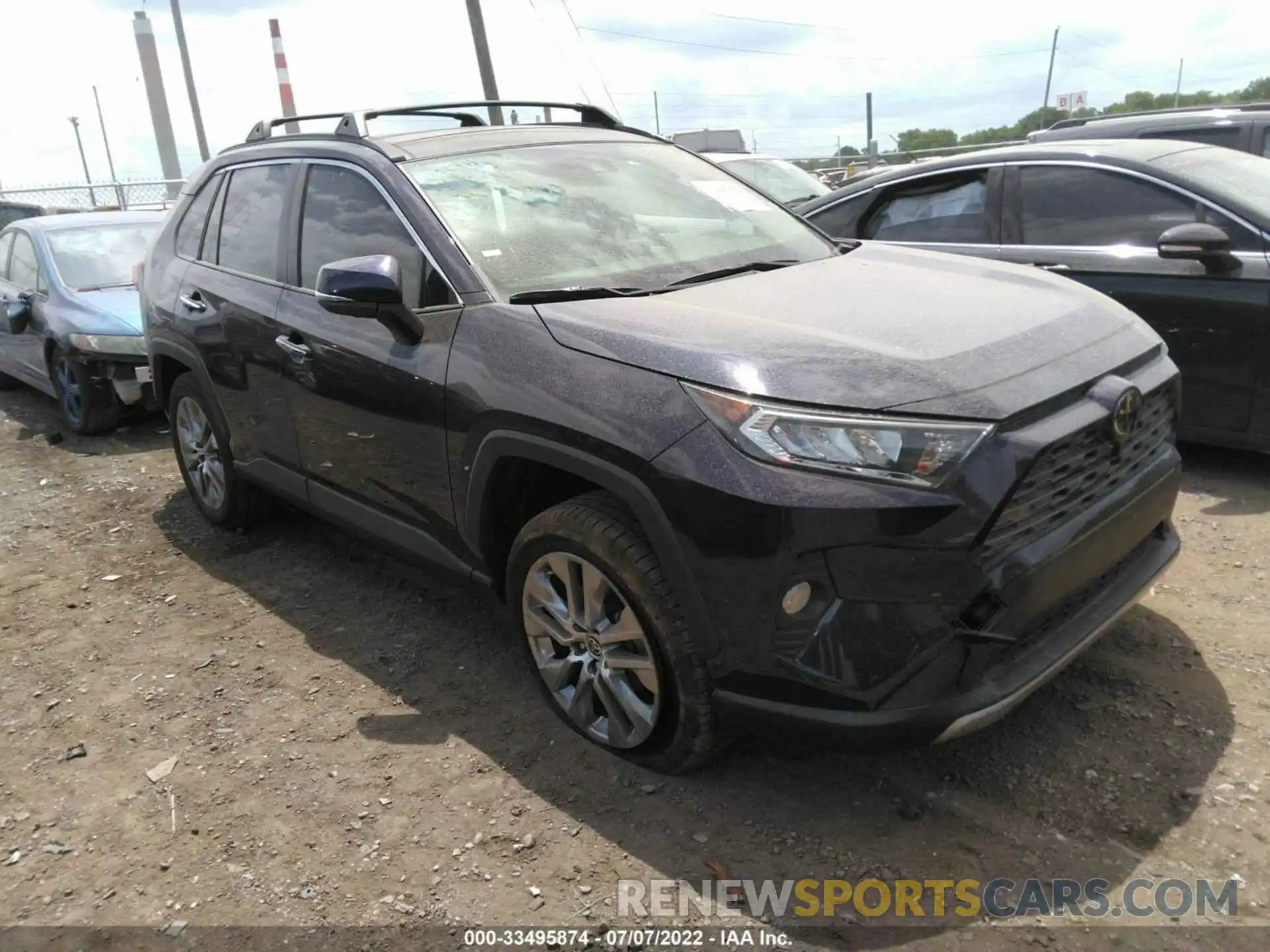 1 Фотография поврежденного автомобиля JTMN1RFV7MD084634 TOYOTA RAV4 2021